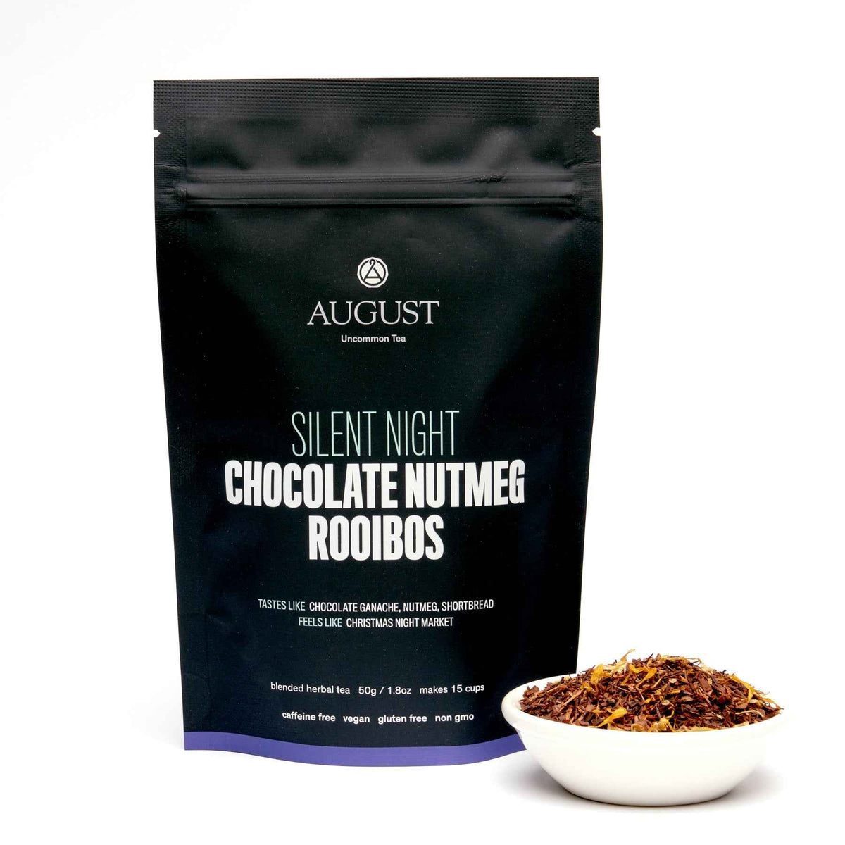 Silent Night - Chocolate Nutmeg Rooibos (Caffeine Free) 15 cup bag