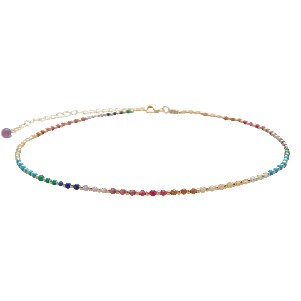 Divine Healer + Aquamarine Necklace Stack