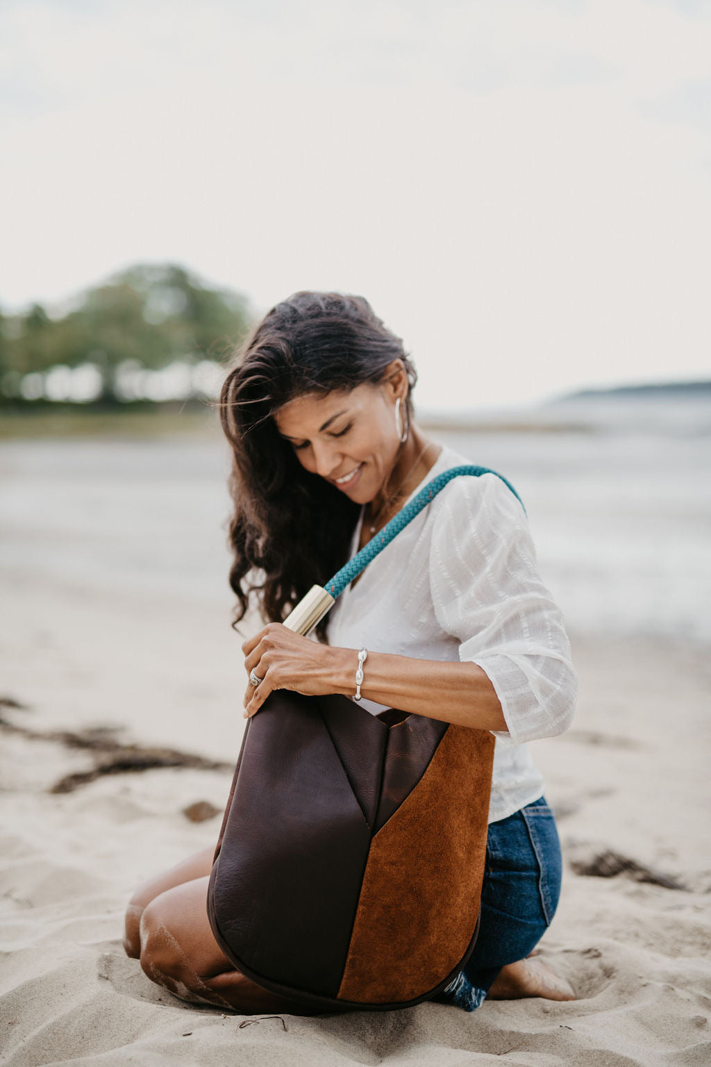 Original Wildwood Bag // Large in Brown Leather