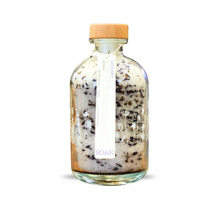 Bath Soak - Lavender & Dead Sea Salt Lavender 19 oz