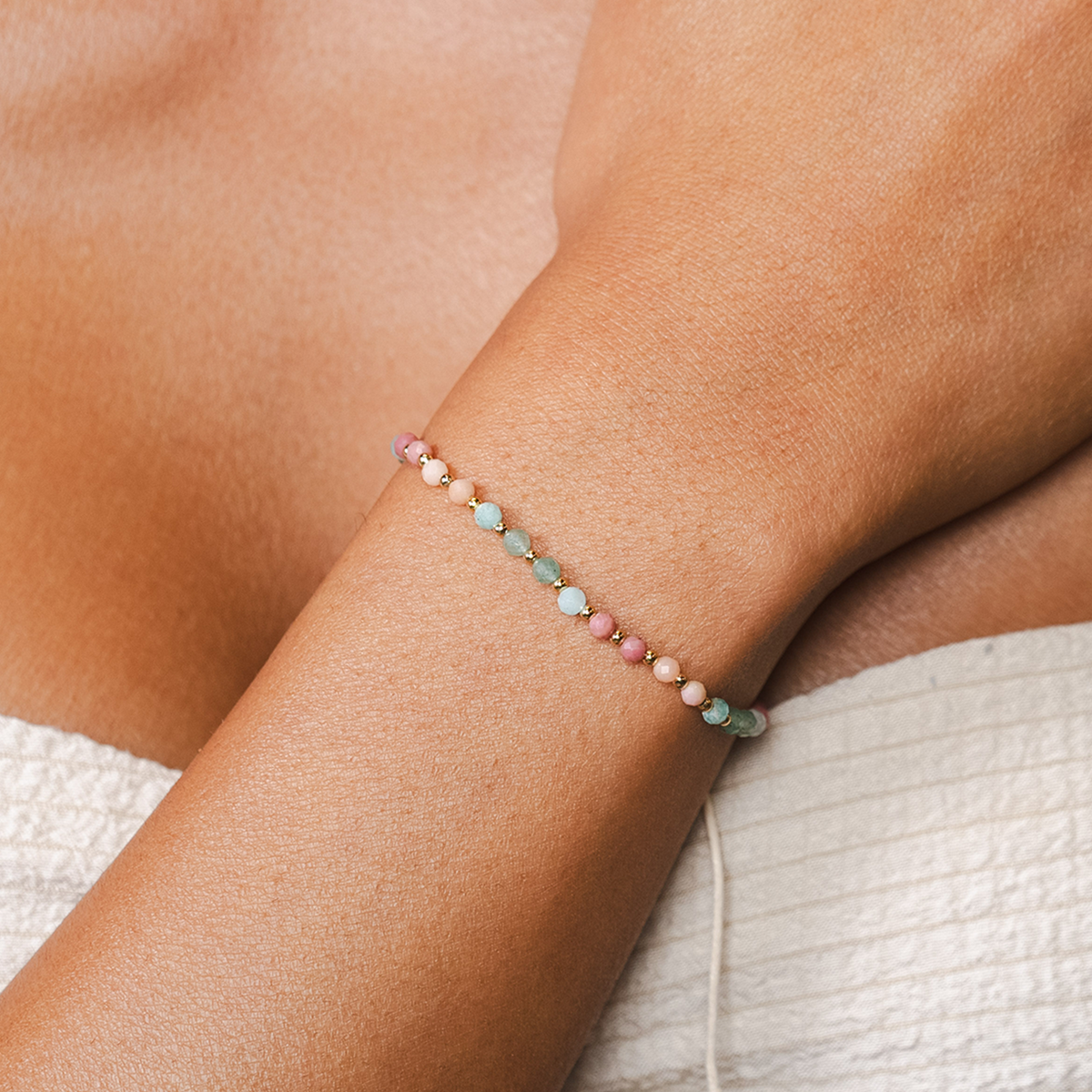 Good Fortune & Inspiration 3mm Metal Accent Bracelet