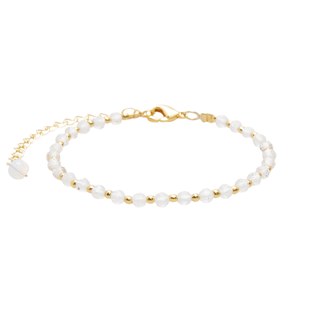 Moon Dancer 3mm Metal Accent Bracelet Gold