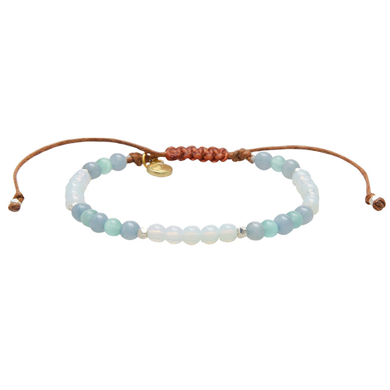 Intuition + Inner Peace 4mm Healing Bracelet