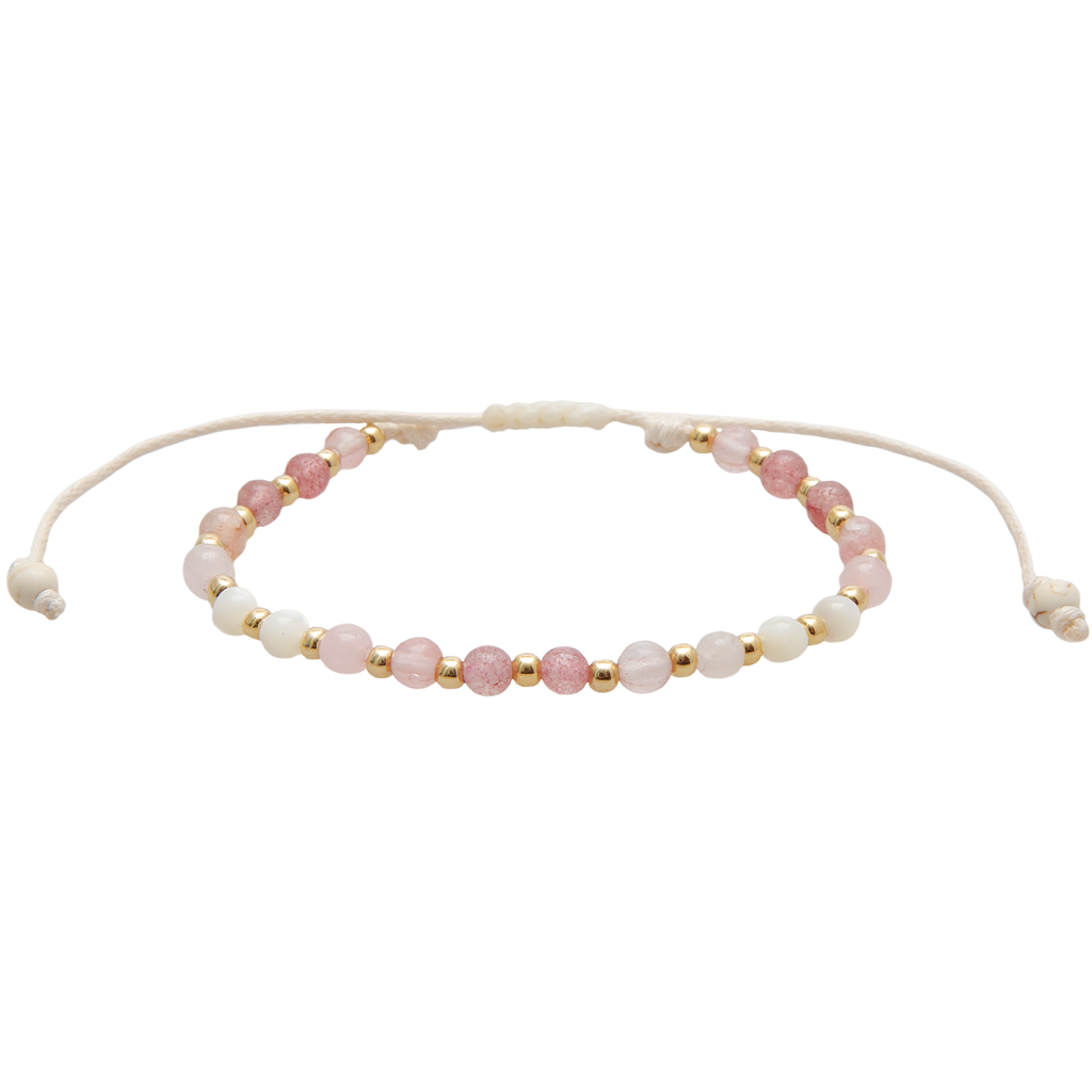 Maui 4mm Metal Accent Healing Bracelet
