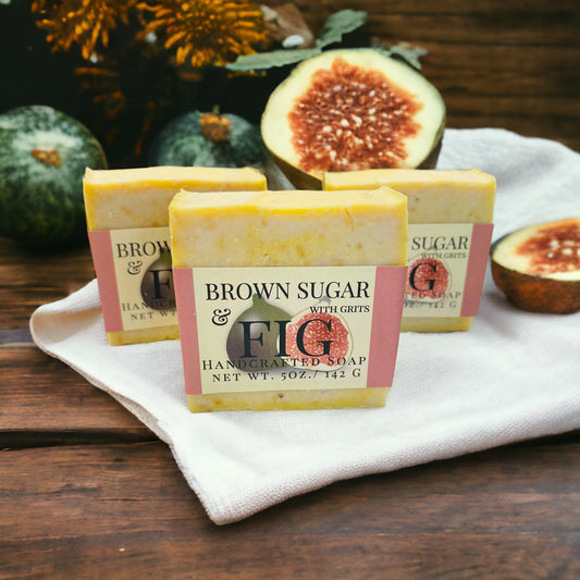 Brown Sugar & Fig Soap - Pluff Mud Mercantile