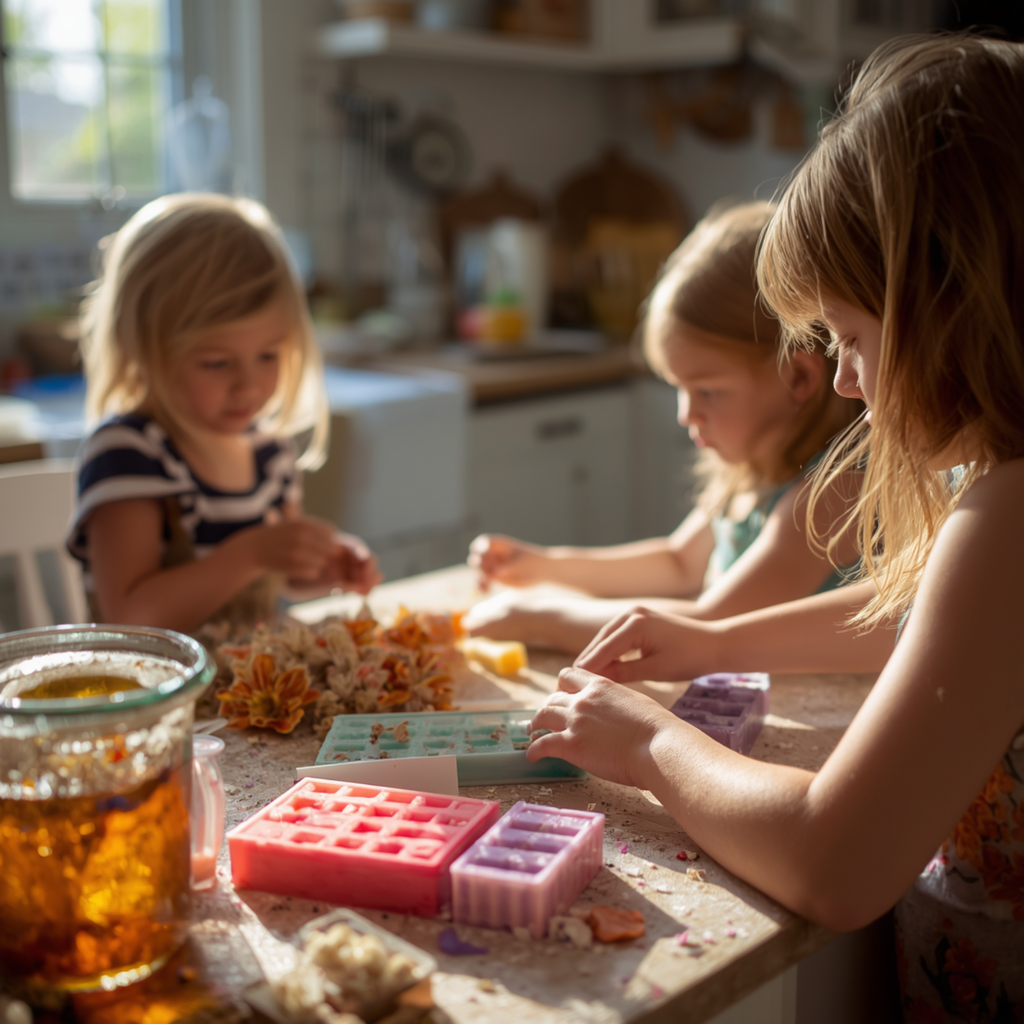 Kid Friendly Soap Making Experience on Edisto (No Lye)
