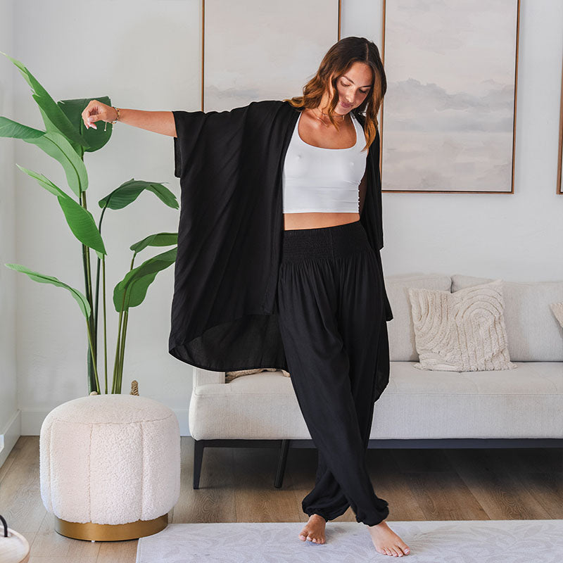 Black Lounge Set