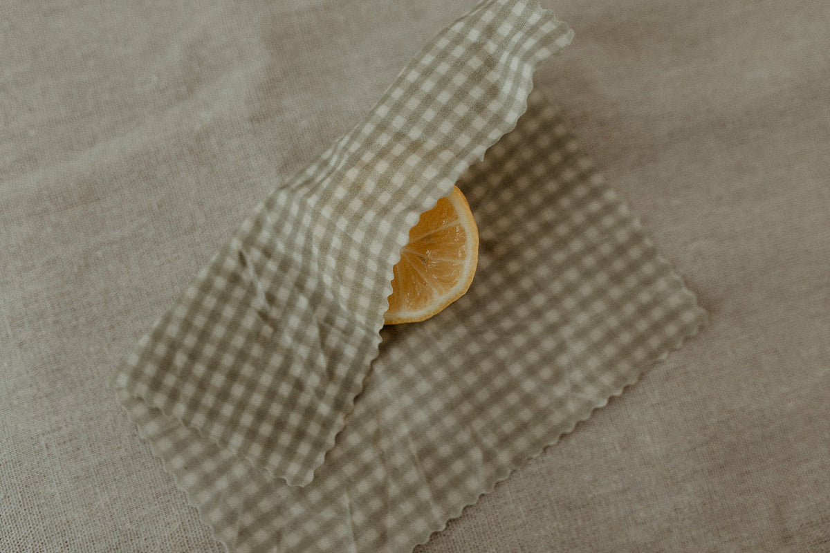 natural beeswax wraps / saddle + sage