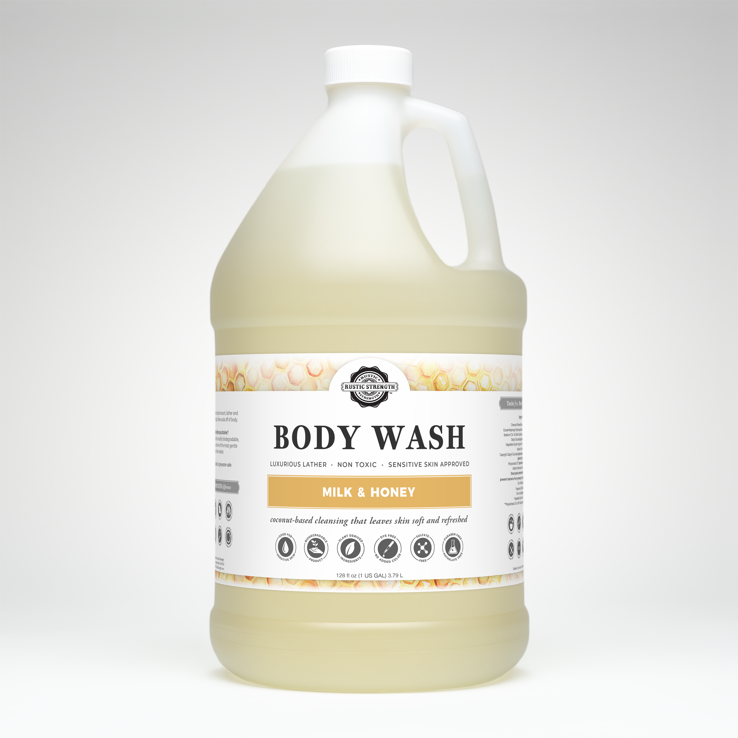 Moisturizing Body Wash | Milk & Honey Gallon Plastic