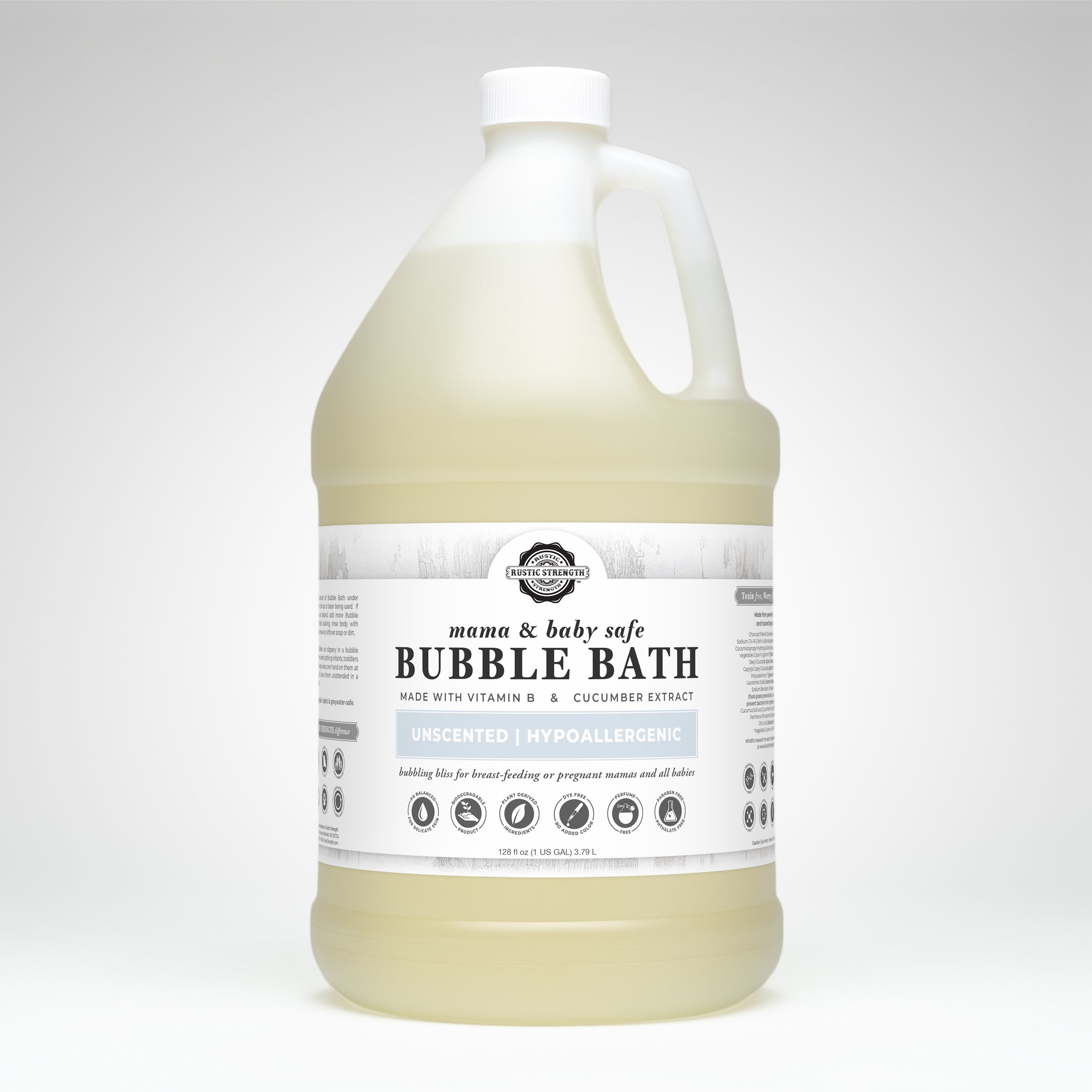 Bubble Bath | Mama + Baby Safe Gallon Plastic