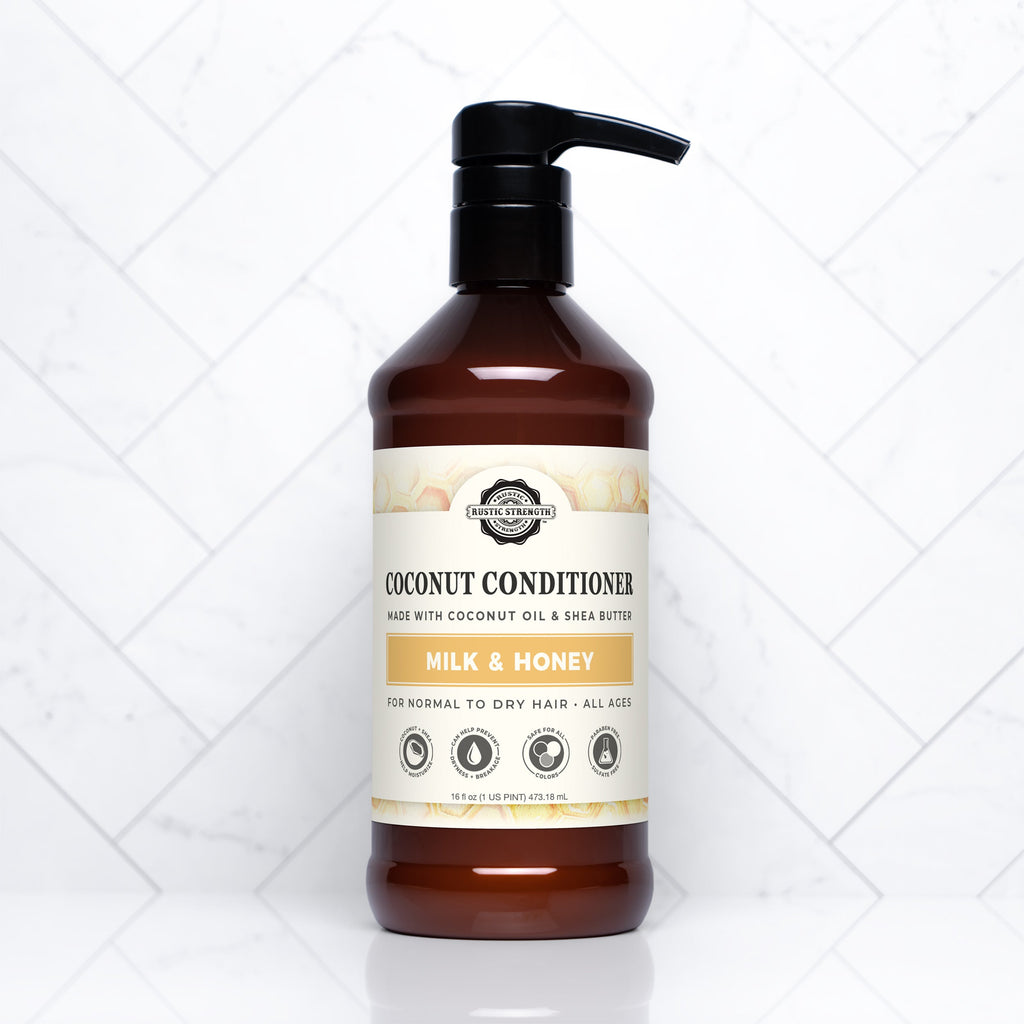 Coconut Conditioner | Milk & Honey 16 oz Plastic