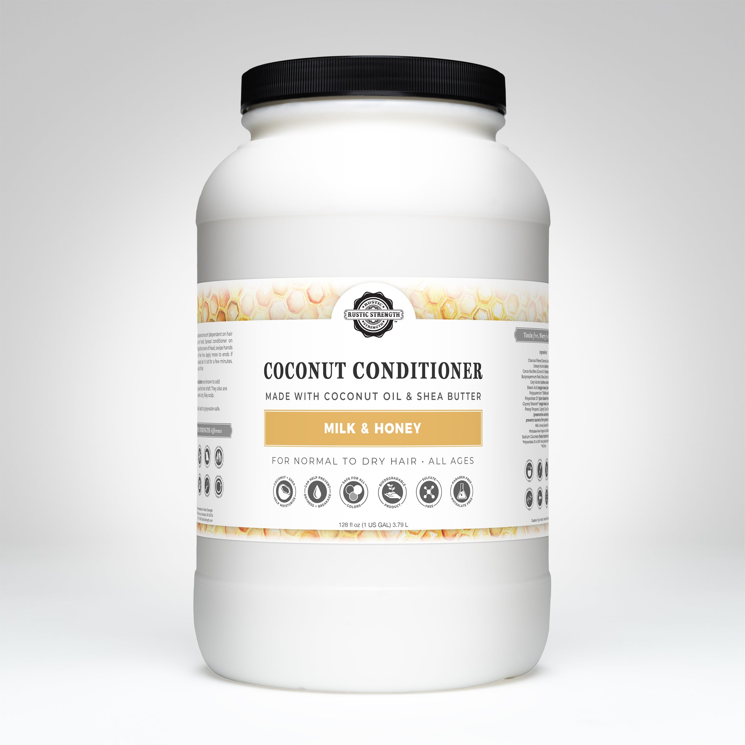 Coconut Conditioner | Milk & Honey Gallon Jar Plastic
