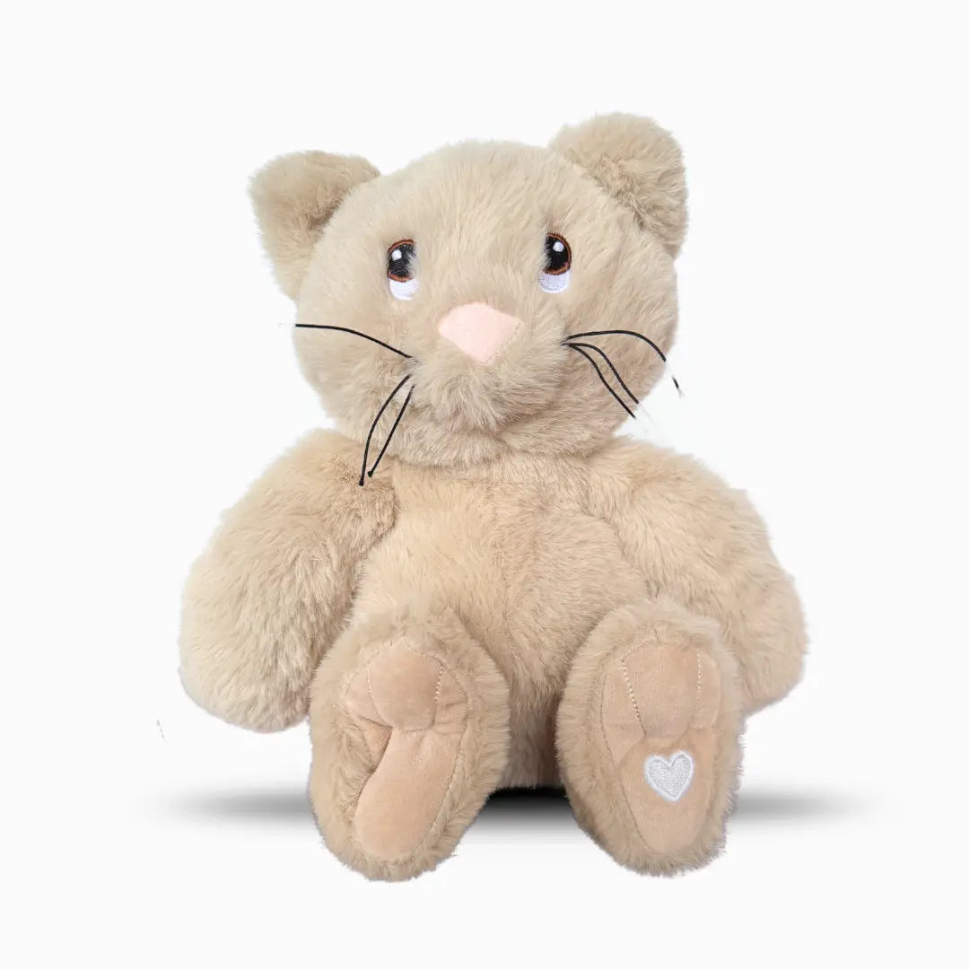 Xander Cat - Lavender Comfort Stuffed Animal Cream-Cat