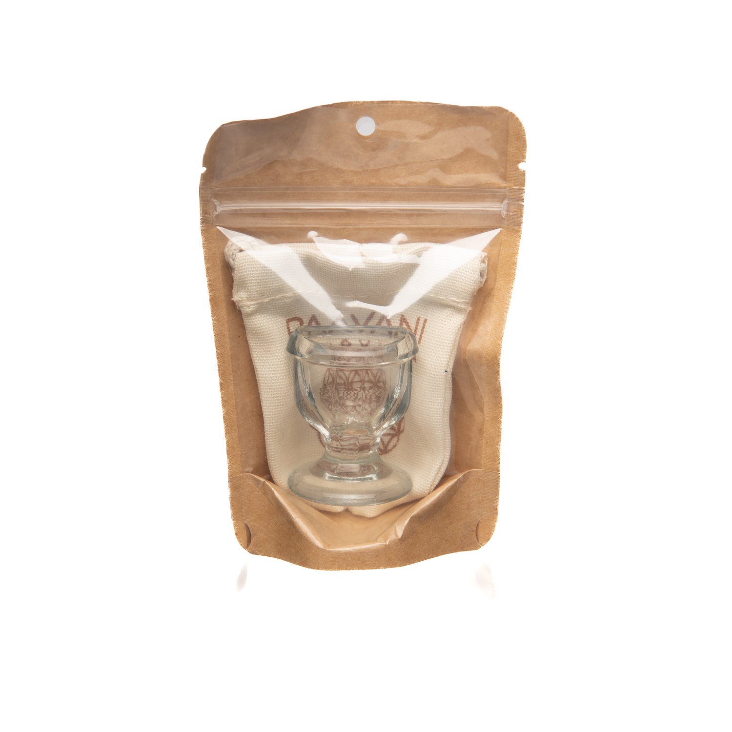 Glass Eye Wash Cup | Ayurvedic Eye Cleansing to Hydrate & Brighten