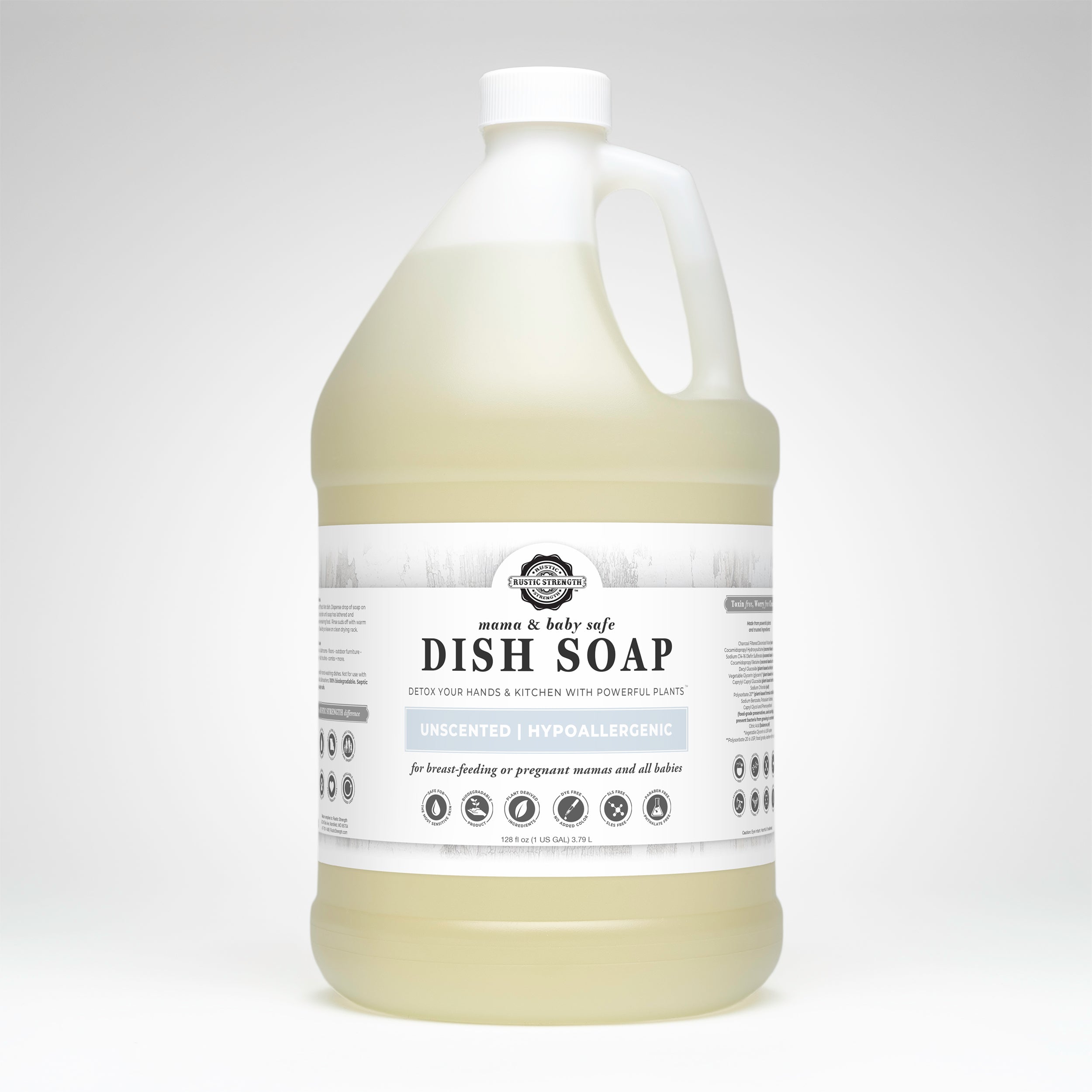 Dish Soap | Mama + Baby Safe Gallon Plastic