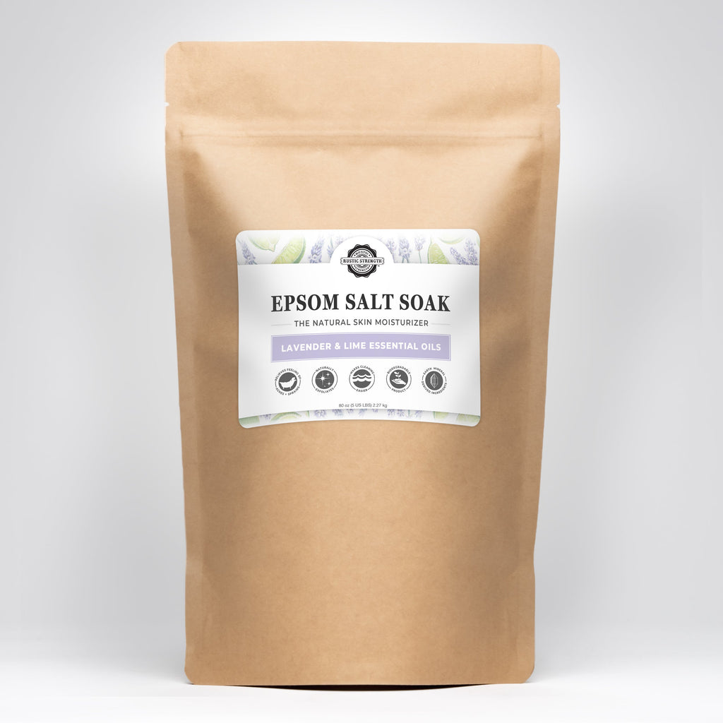 Epsom Salt Soak | Lavender & Lime 2 LB
