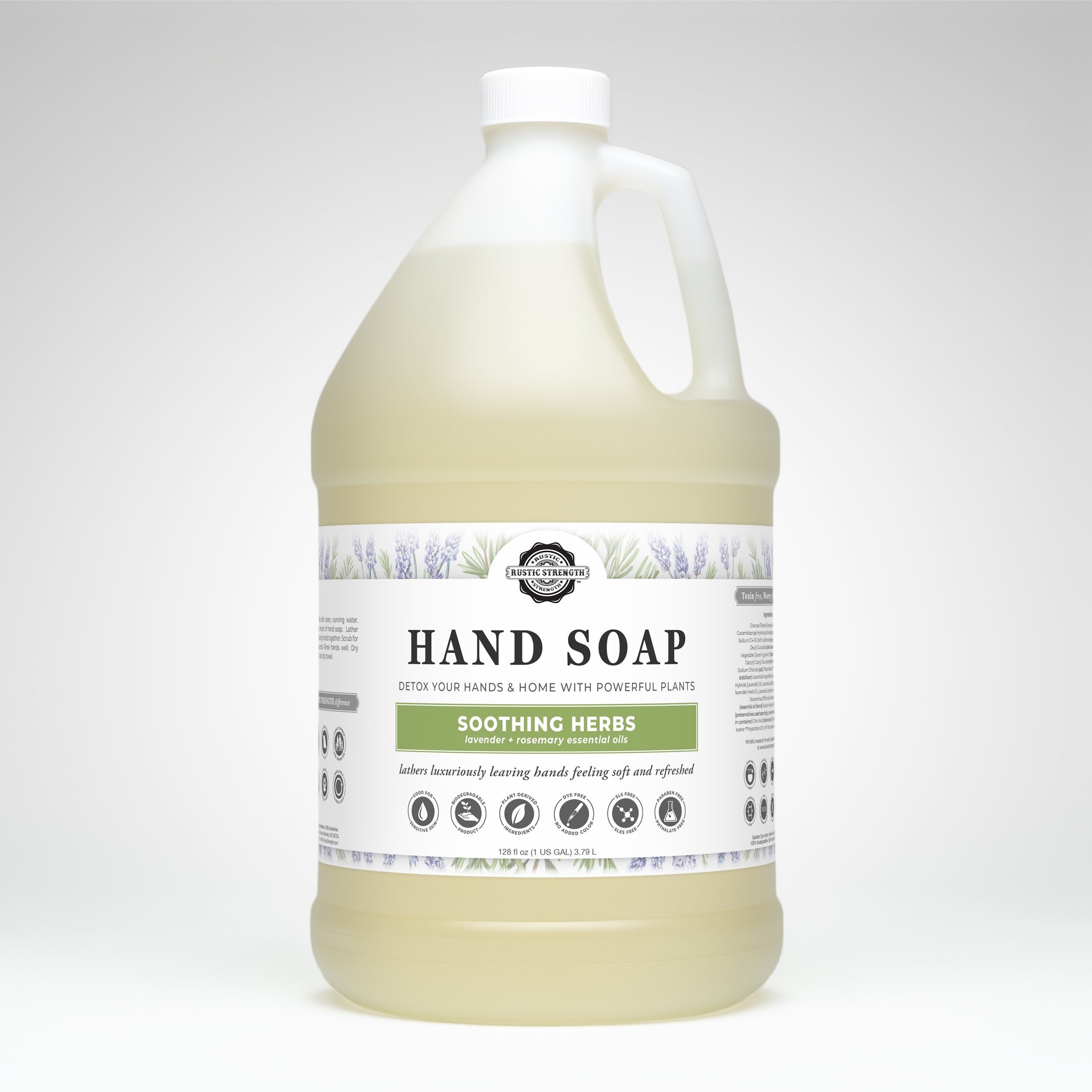 Hand Soap | Soothing Herbs Gallon Plastic