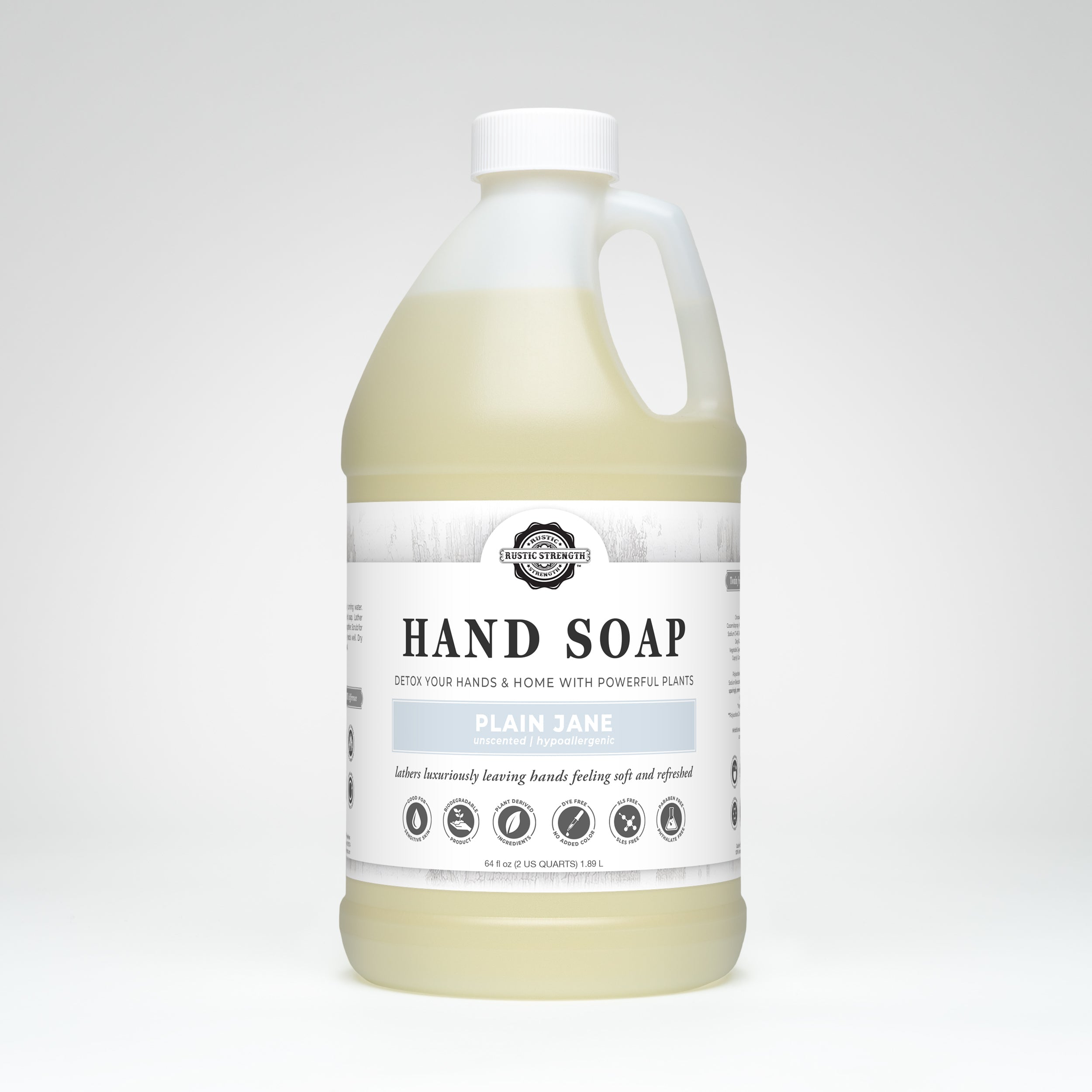 Hand Soap | Plain Jane Half Gallon Plastic