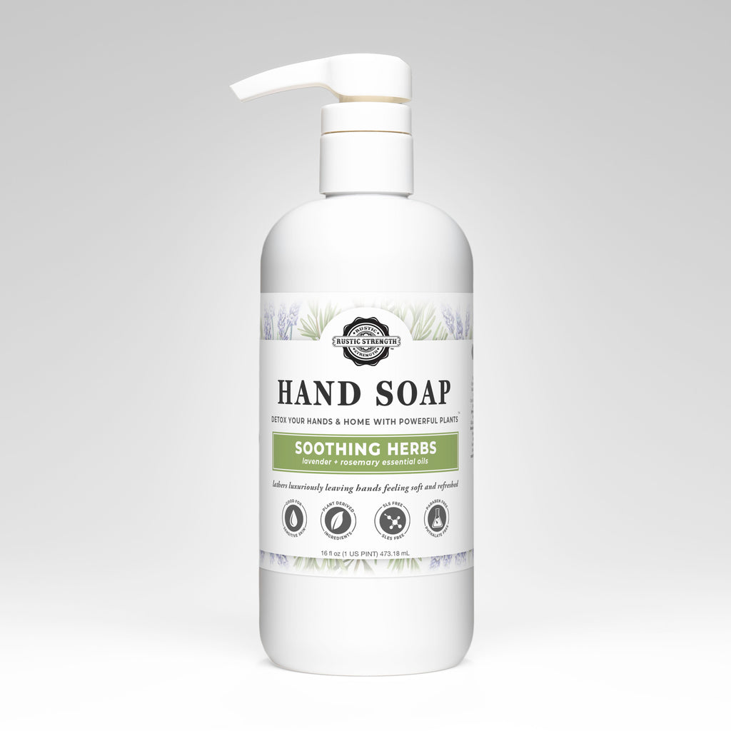 Hand Soap | Soothing Herbs 16 oz Plastic