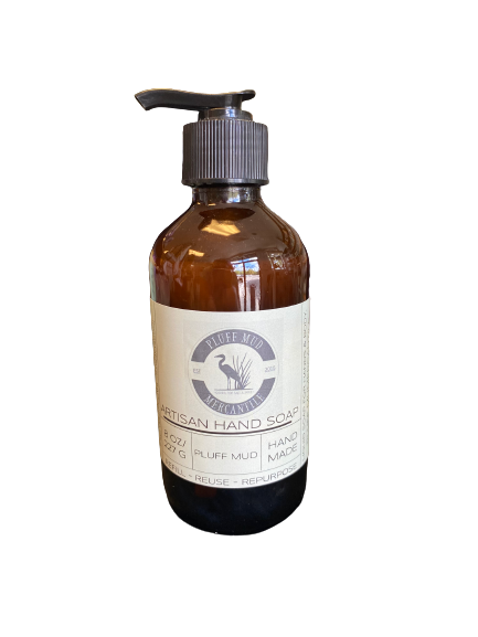 Natural Liquid Hand Soap - Carolina Mint - Pluff Mud Mercantile