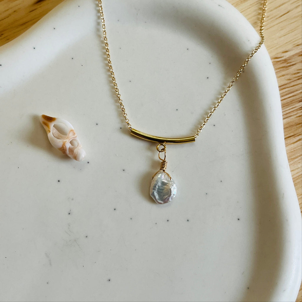 MARLEY PEARL NECKLACE
