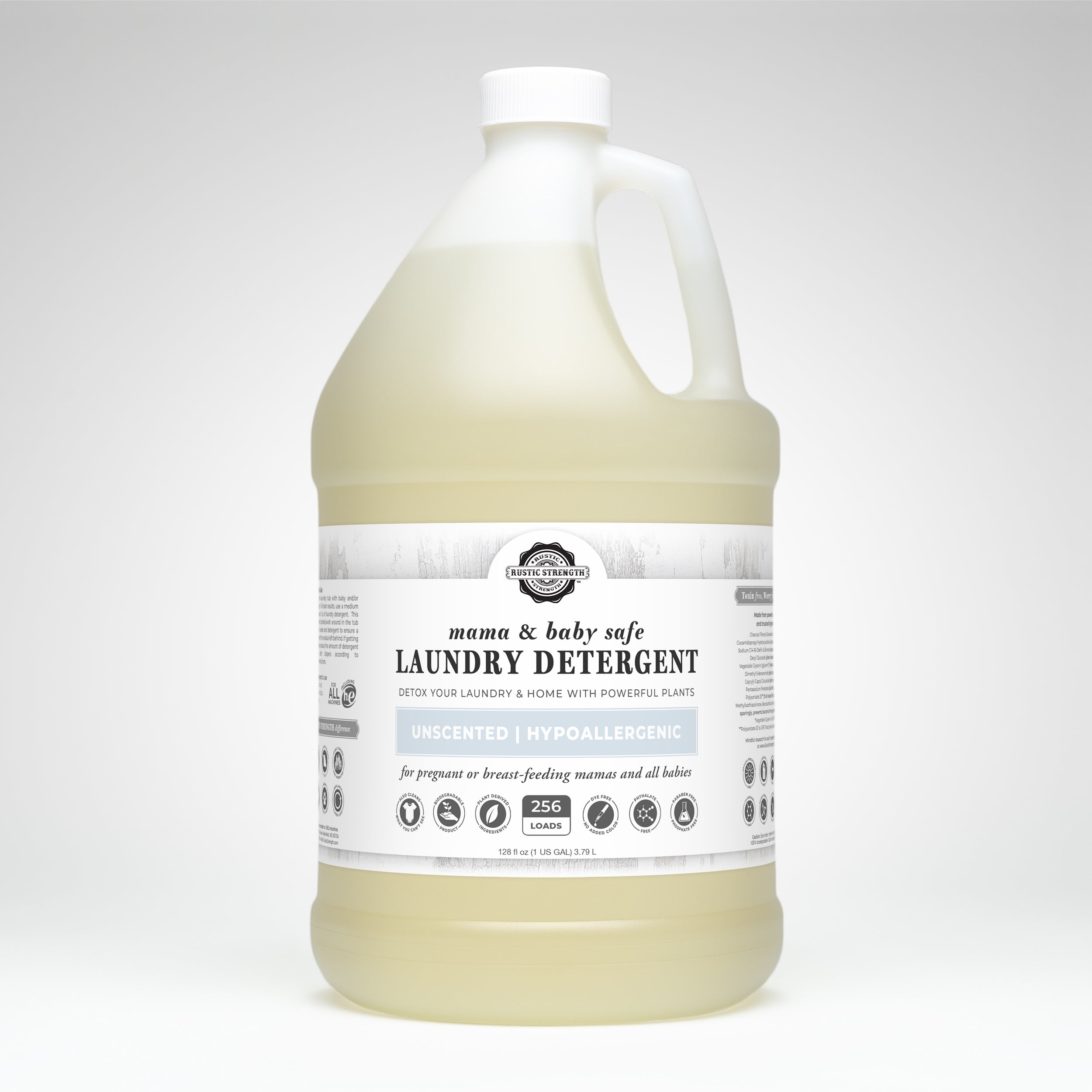 Laundry Detergent | Mama + Baby Safe Gallon Plastic