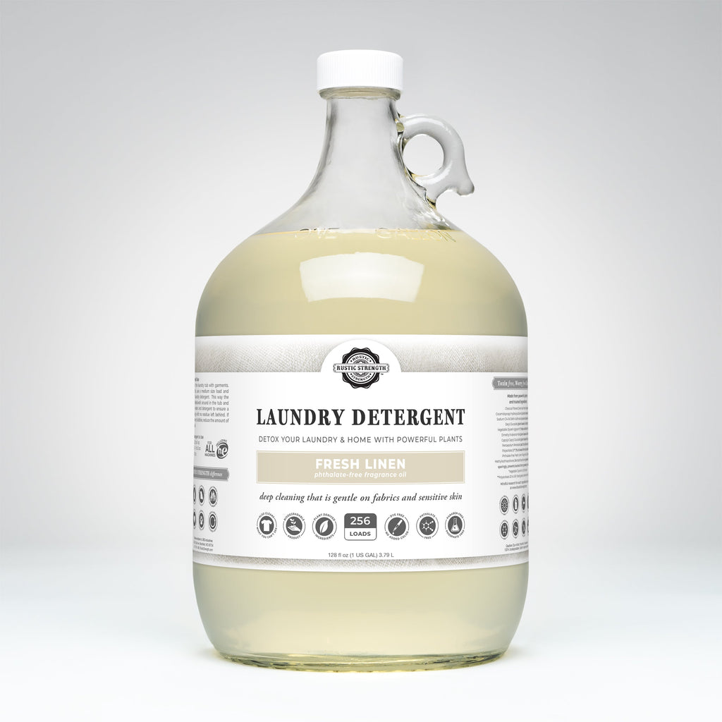 Laundry Detergent | Fresh Linen Gallon Glass