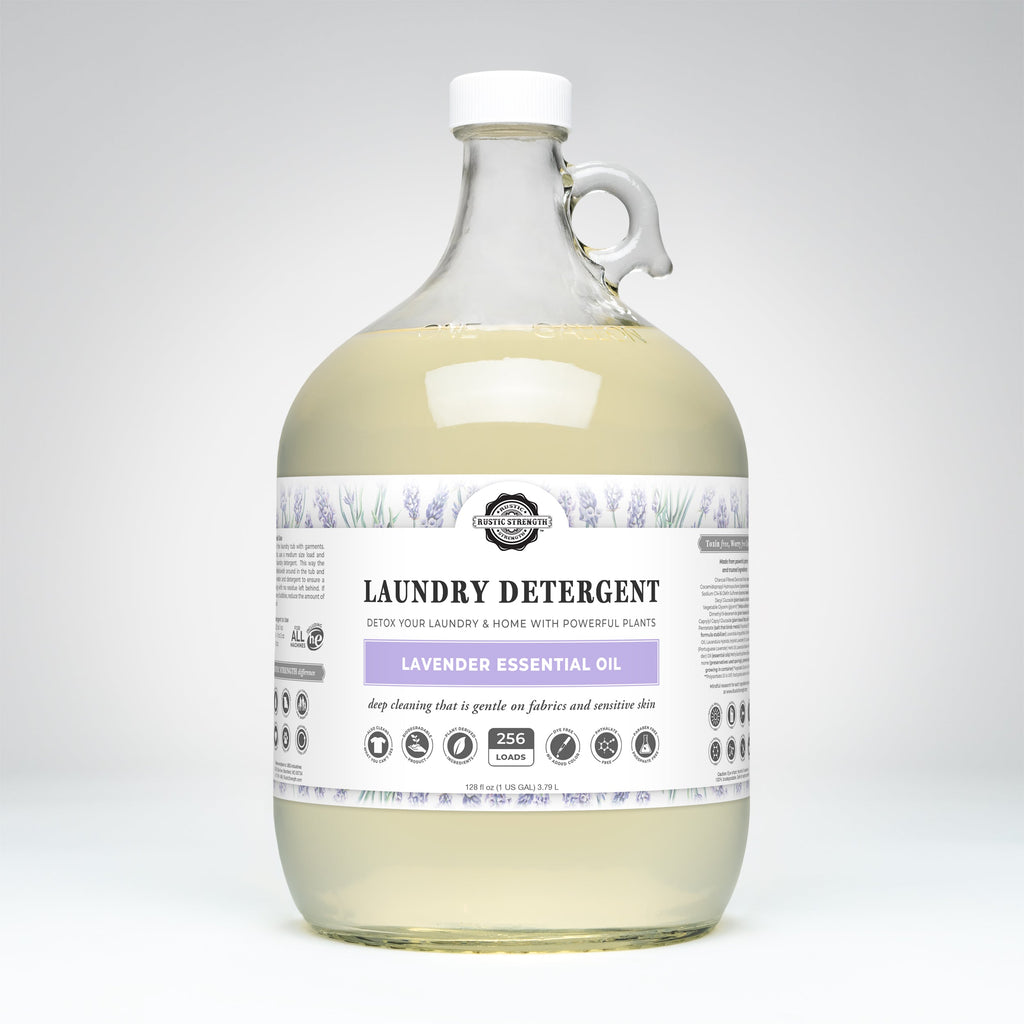 Laundry Detergent | Lavender Gallon Glass