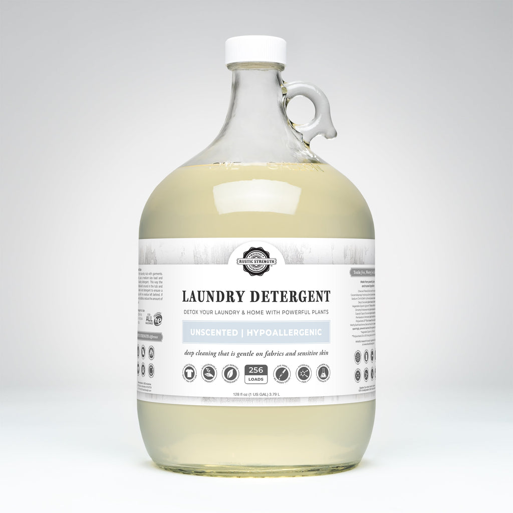 Laundry Detergent | Unscented Gallon Glass