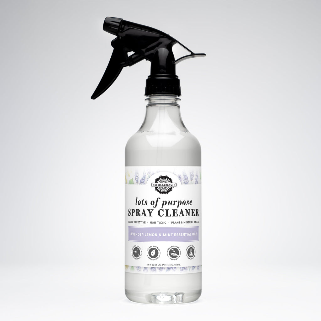 Lots of Purpose Spray Cleaner | Lavender, Lemon & Mint 16 oz