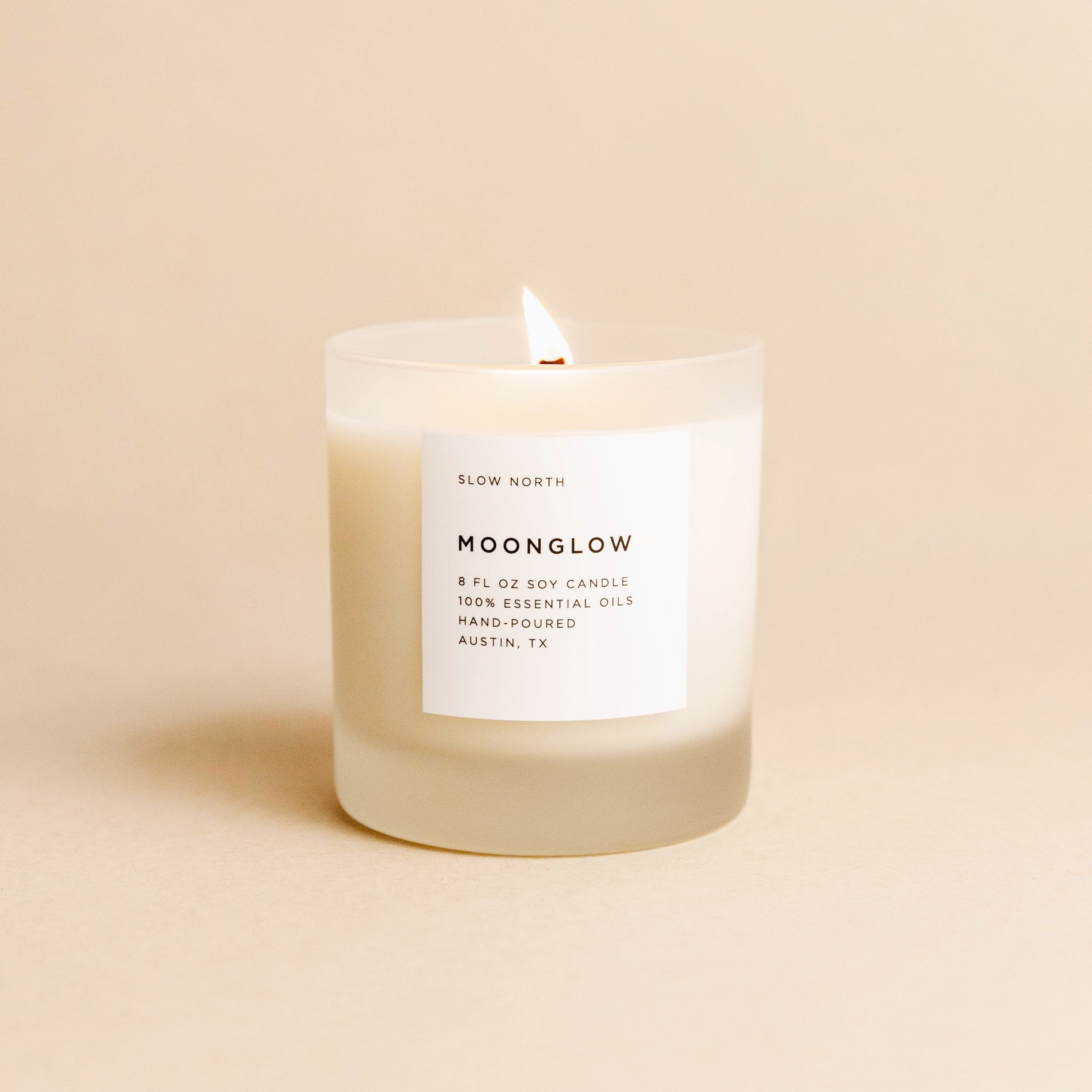 Moonglow - Signature Candle (Patchouli + Cinnamon + Black Pepper)