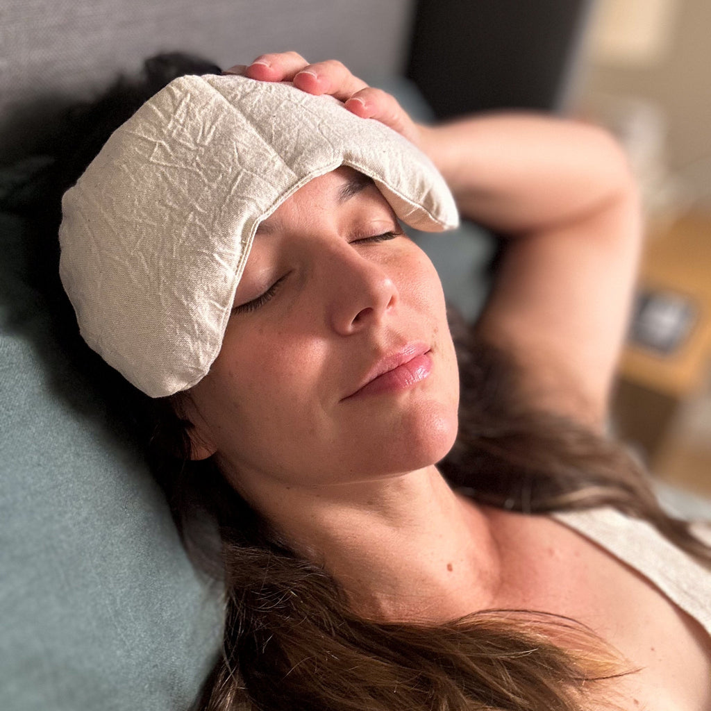 Eye Mask + Neck Wrap Bundle - Natural