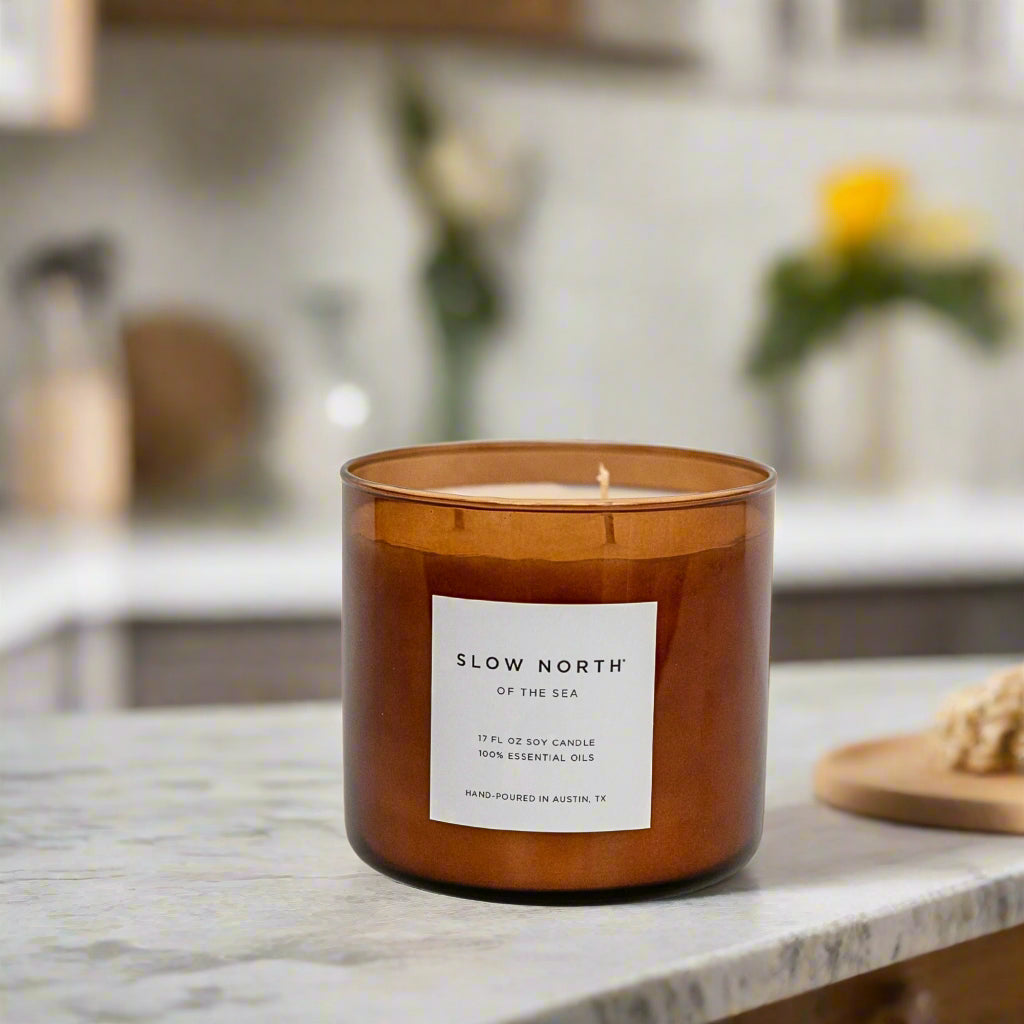 Of The Sea (Eucalyptus + Lavender + Peppermint) - Signature 3-Wick Candle