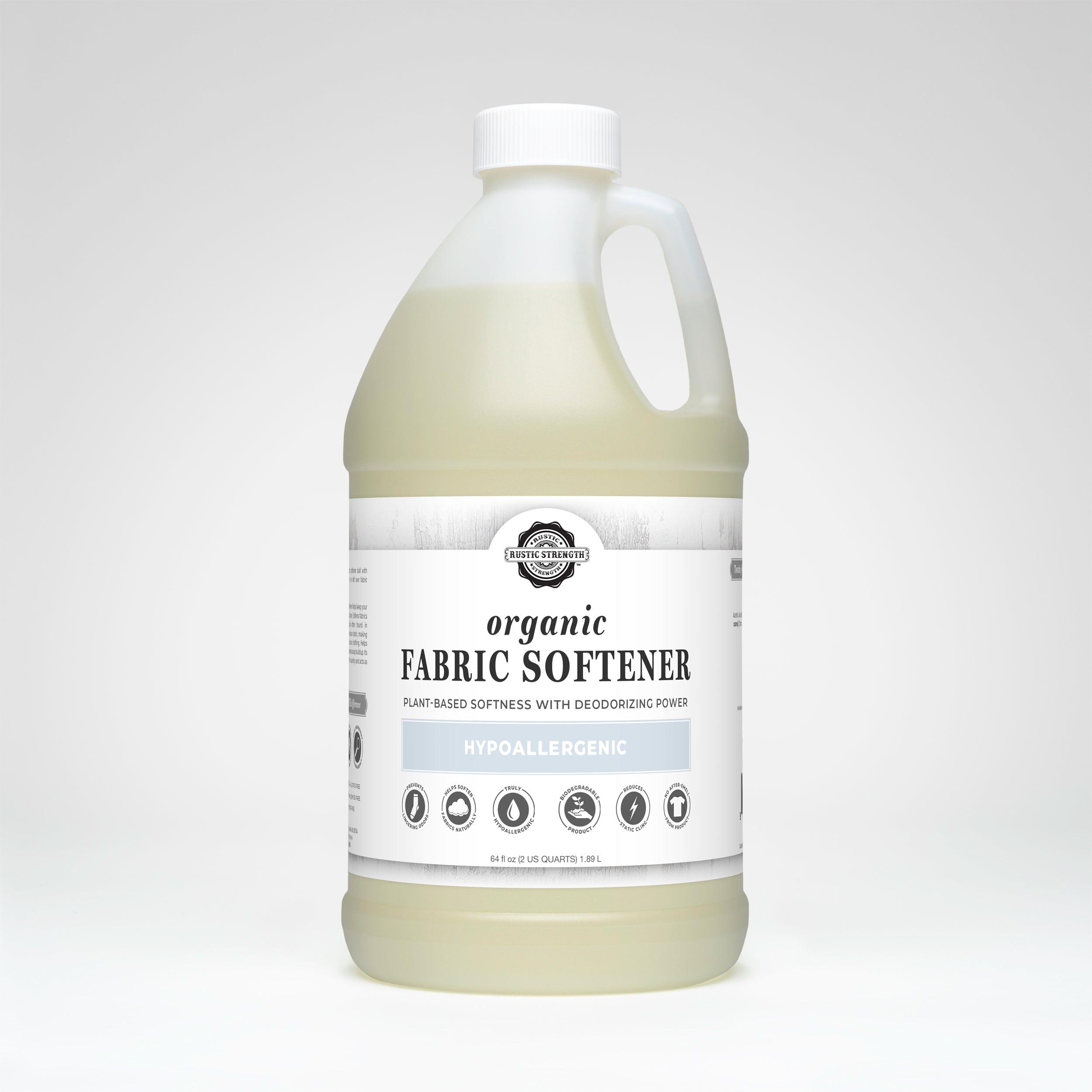 Organic Fabric Softener Half Gallon Plastic