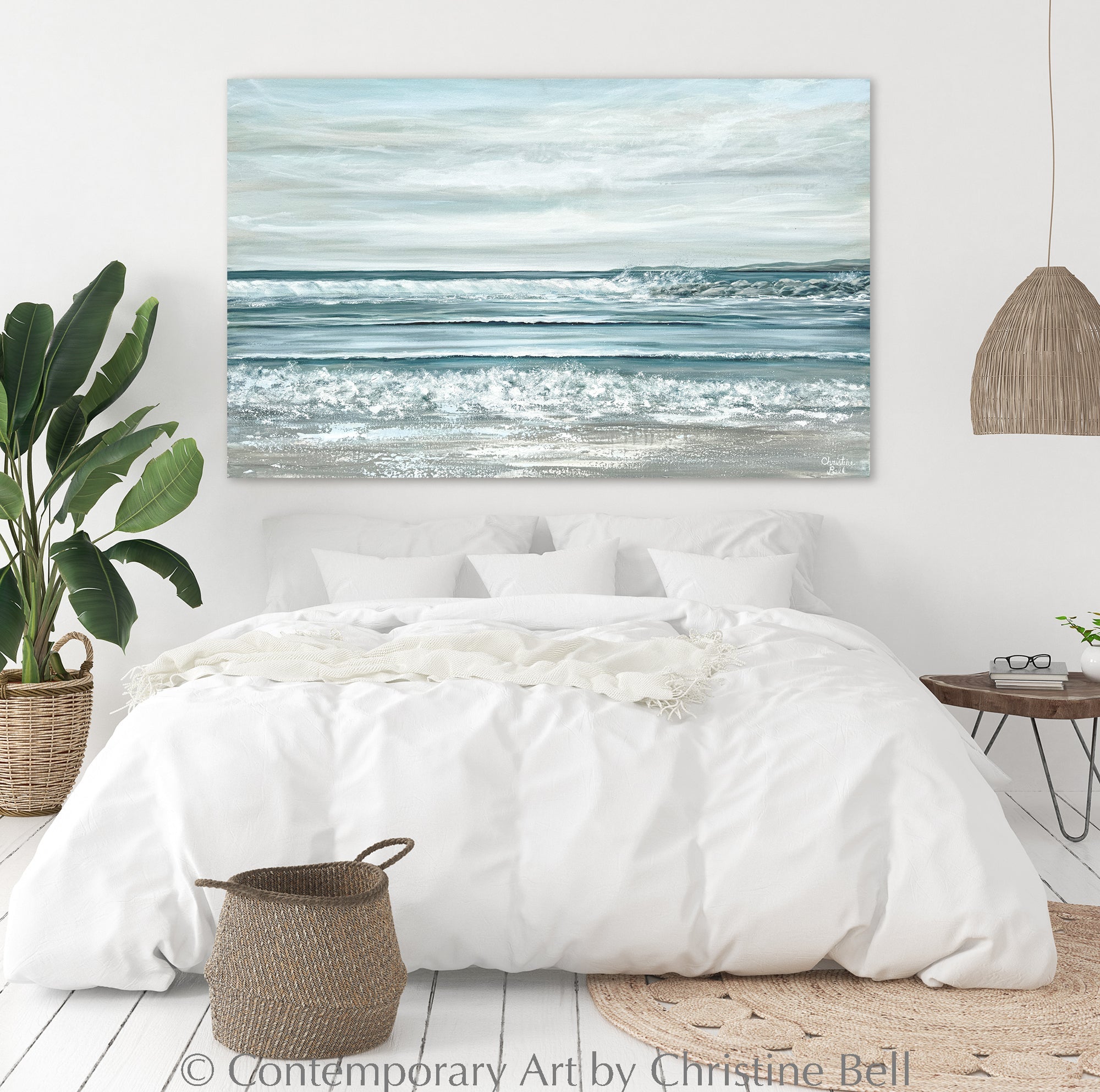 "Seaspray" Giclée Print Coastal Ocean Painting