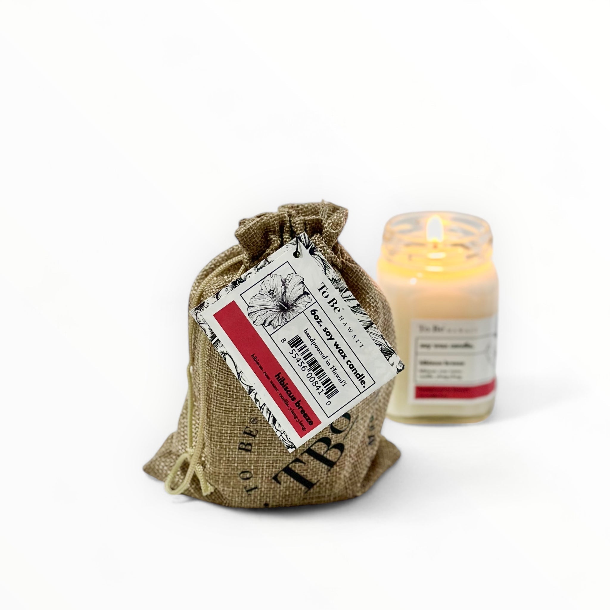 Hibiscus Breeze Soy Wax Candle