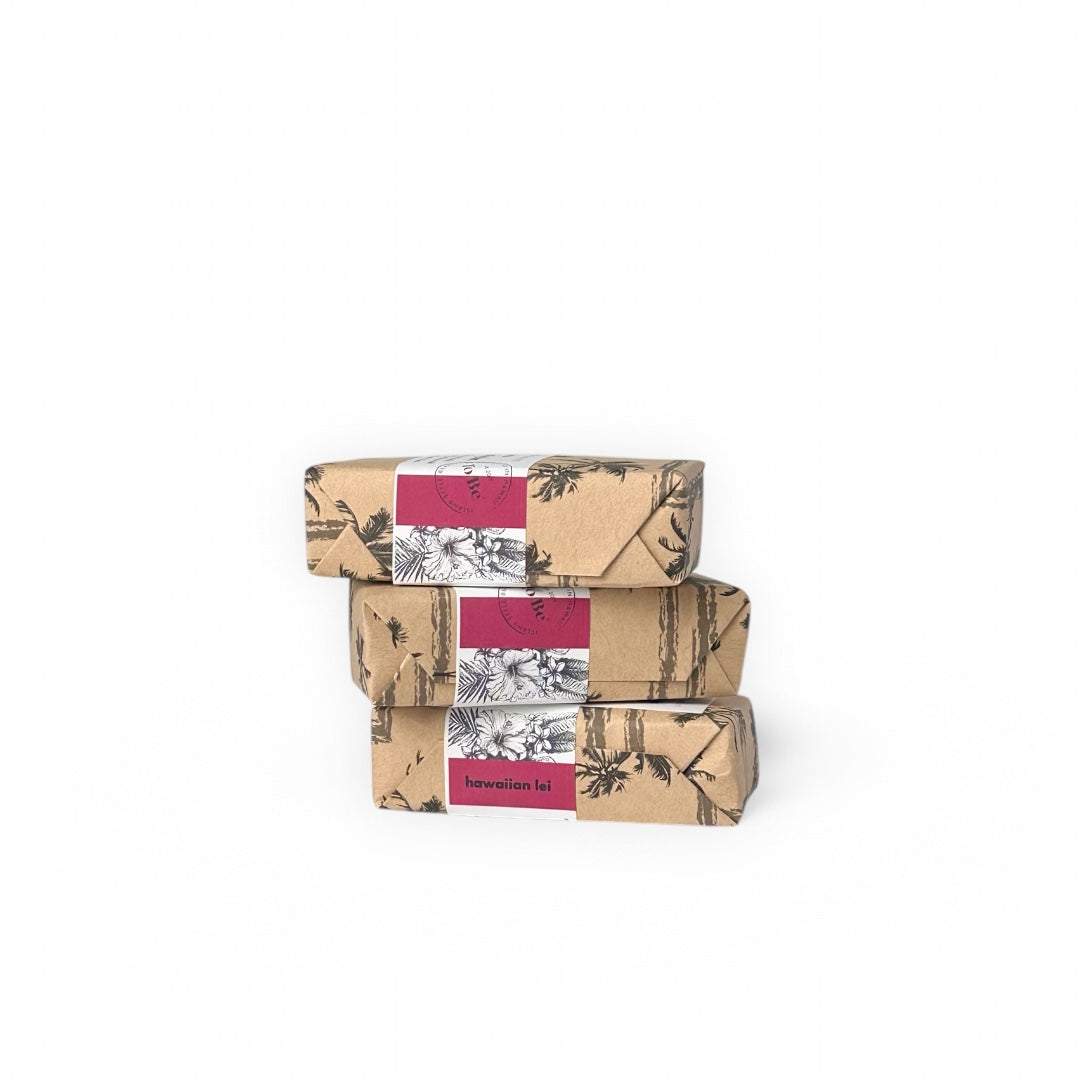 Hawaiian Lei Exfoliating Bar. Travel Bar (1.5 oz)