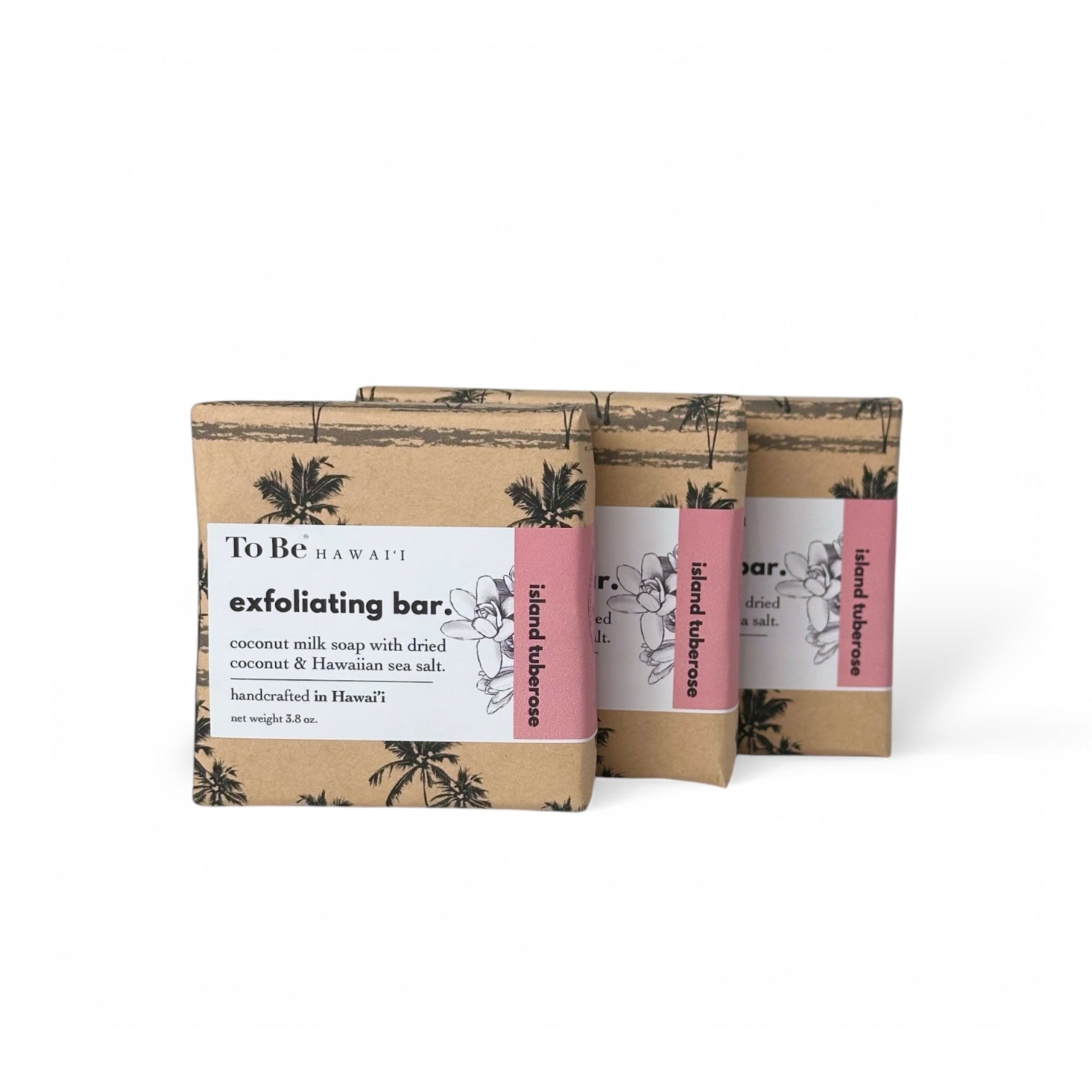 Island Tuberose Exfoliating Bar Everyday Deluxe (3.8 oz)