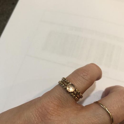DAHLIA DOT RING