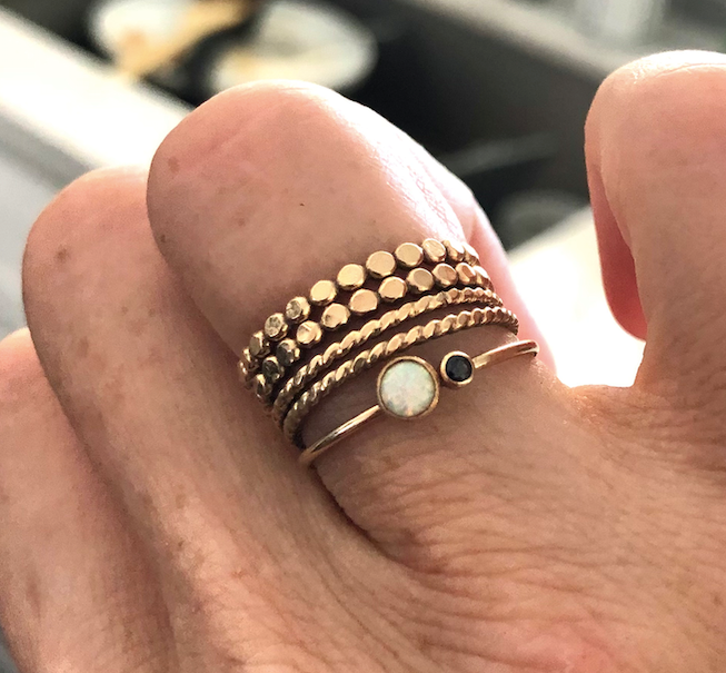 DAHLIA DOT RING