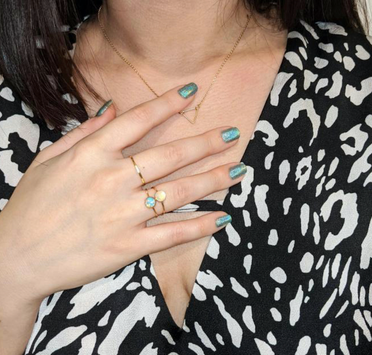 LARGE GEMSTONE RING