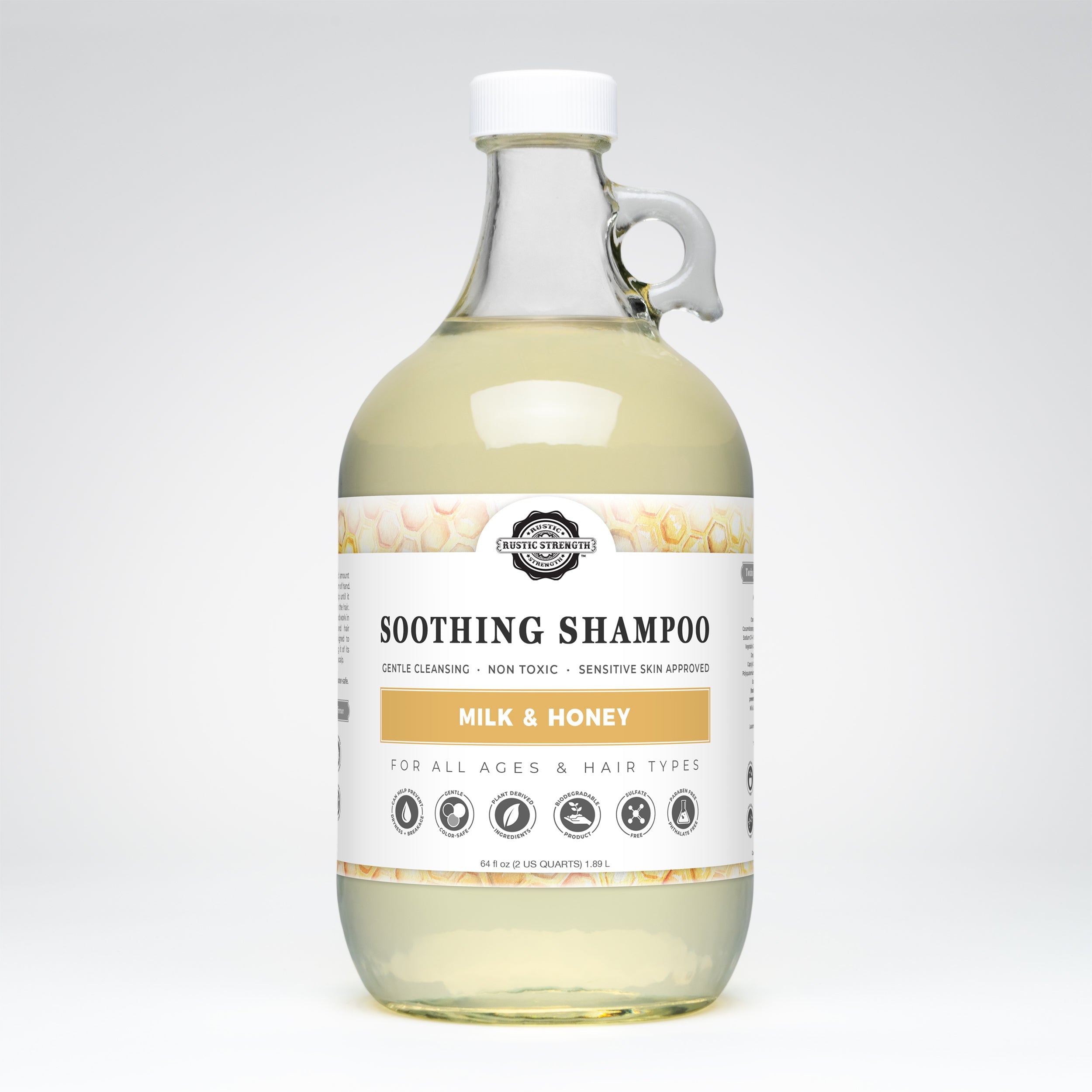 Soothing Shampoo | Milk & Honey Half Gallon Glass