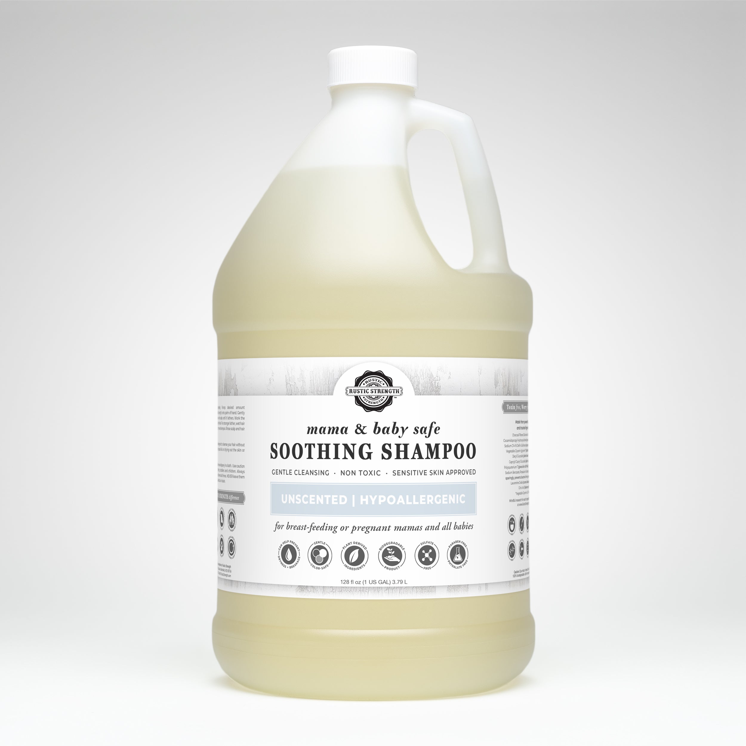 Soothing Shampoo | Mama + Baby Safe Gallon Plastic