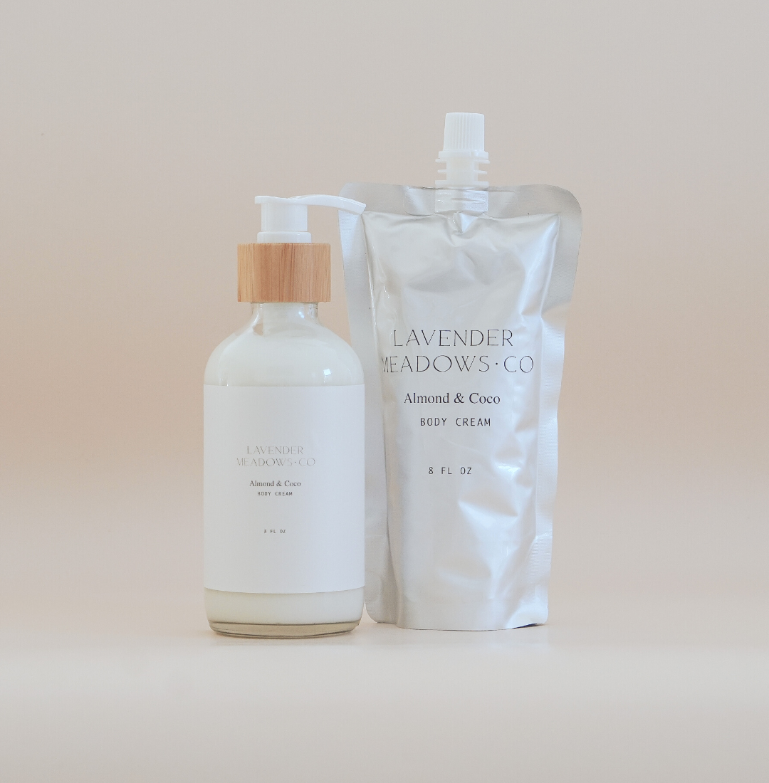 Almond & Coco Body Cream *Refill Pouch