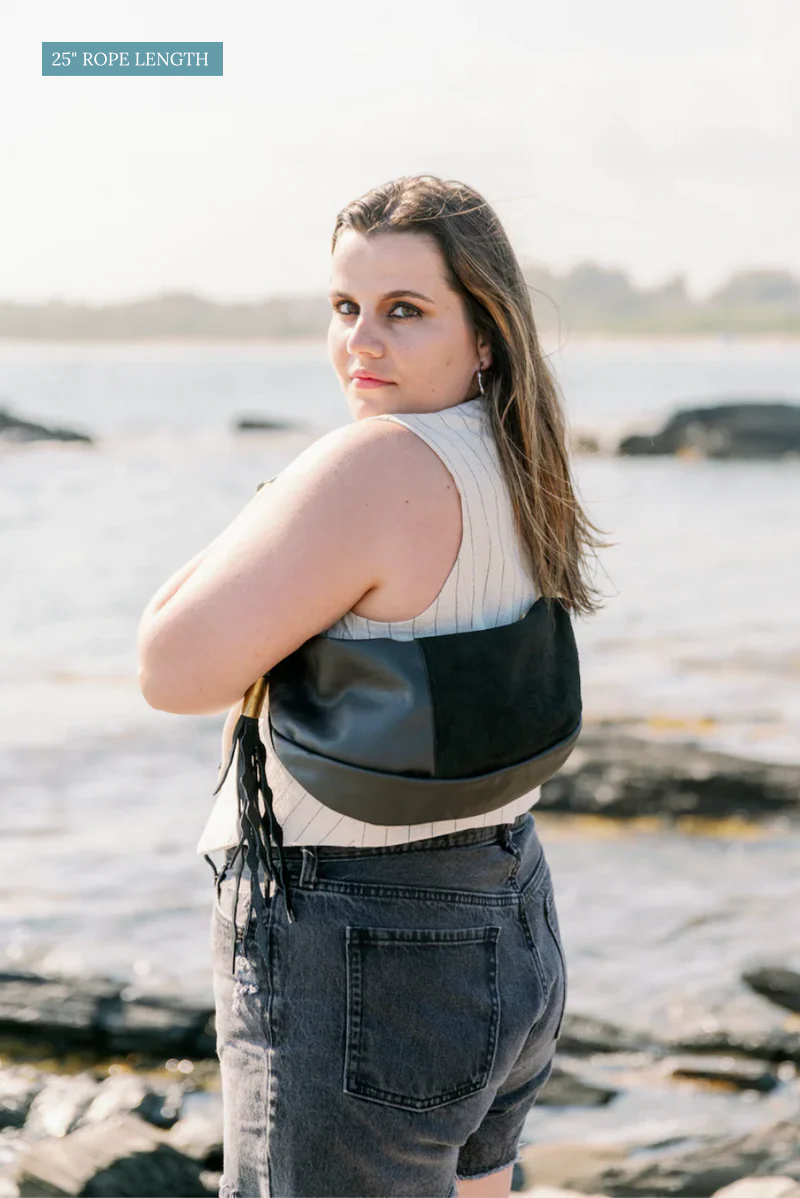Sling Bag // in Brown Leather