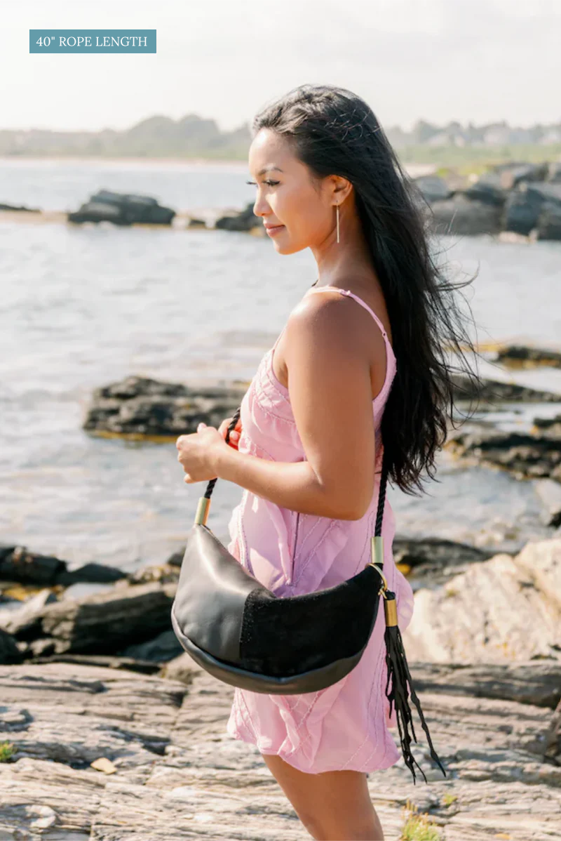 Sling Bag // in Brown Leather