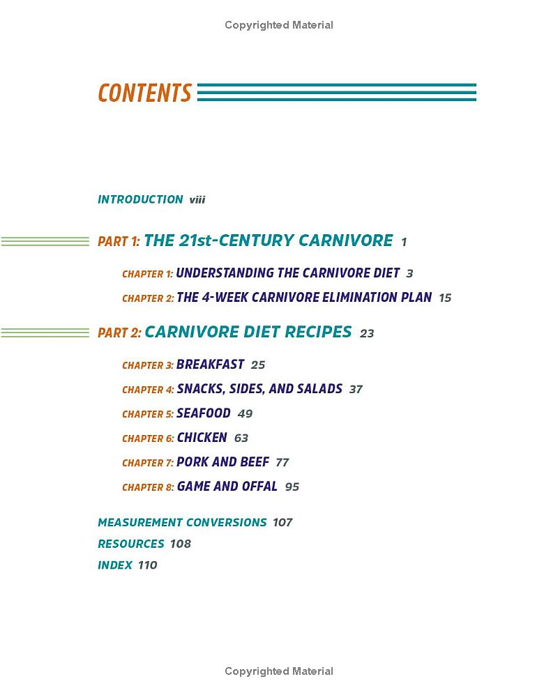 The Carnivore Diet for Beginners (Spiral Bound)