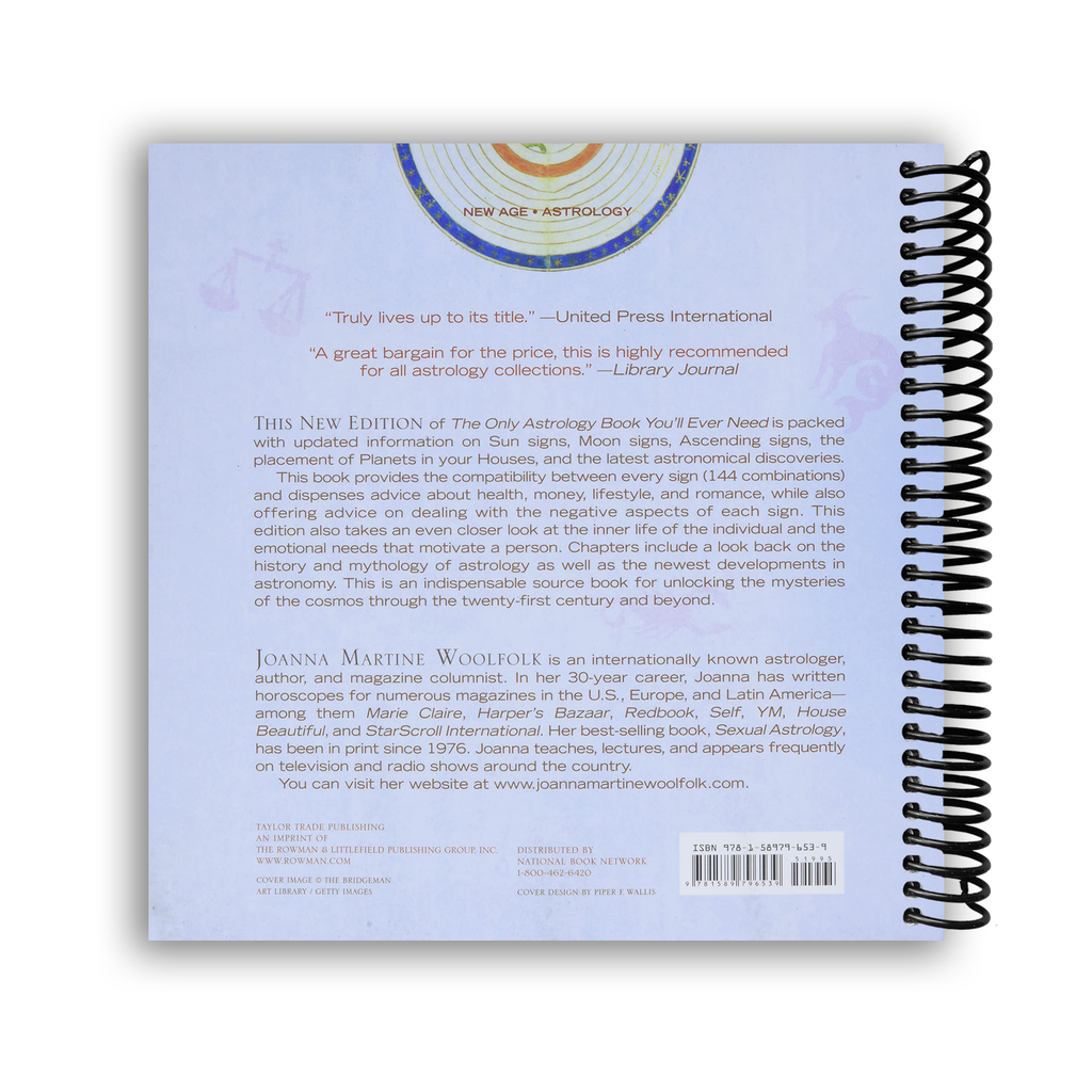 The Only Astrology Book You'll Ever Need (Spiral Bound)
