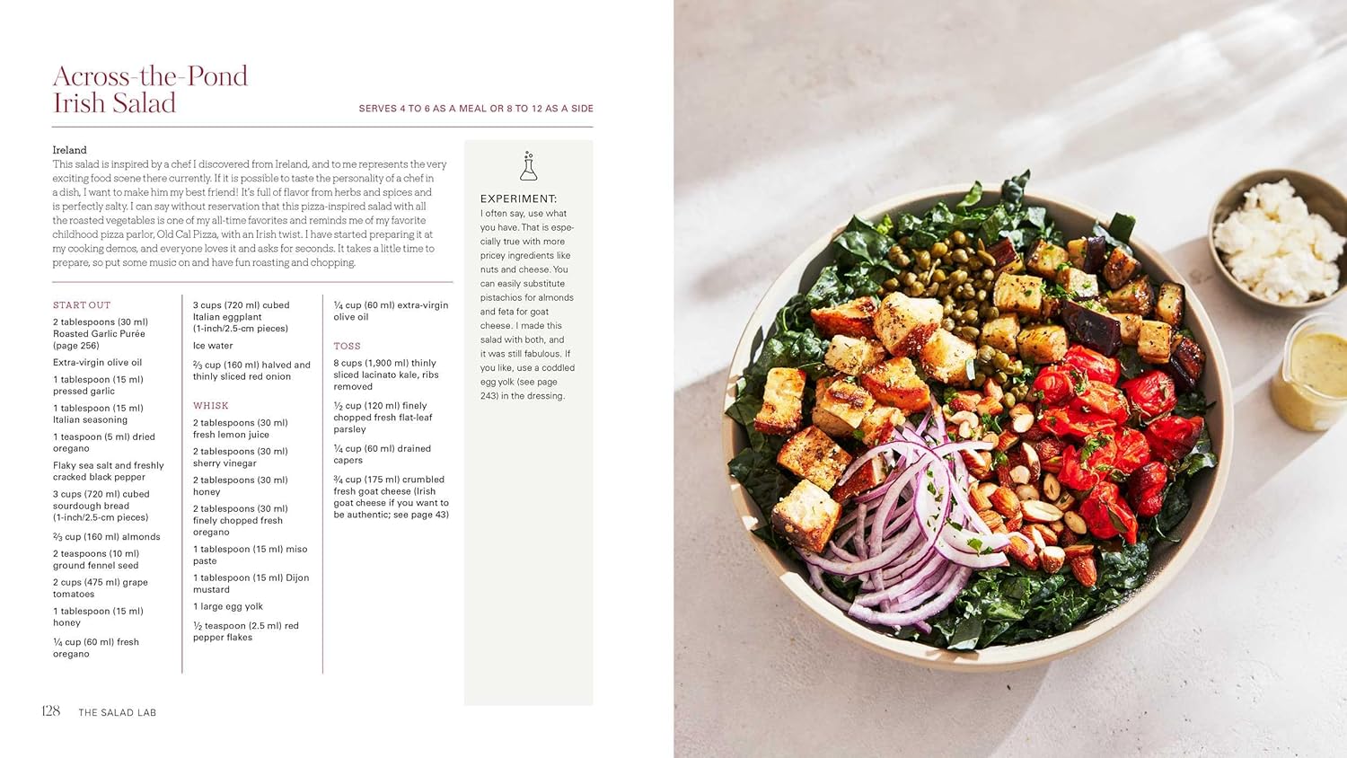 The Salad Lab: Whisk, Toss, Enjoy!: Recipes for Making Fabulous Salads Every Day (A Cookbook) (Spiral Bound)