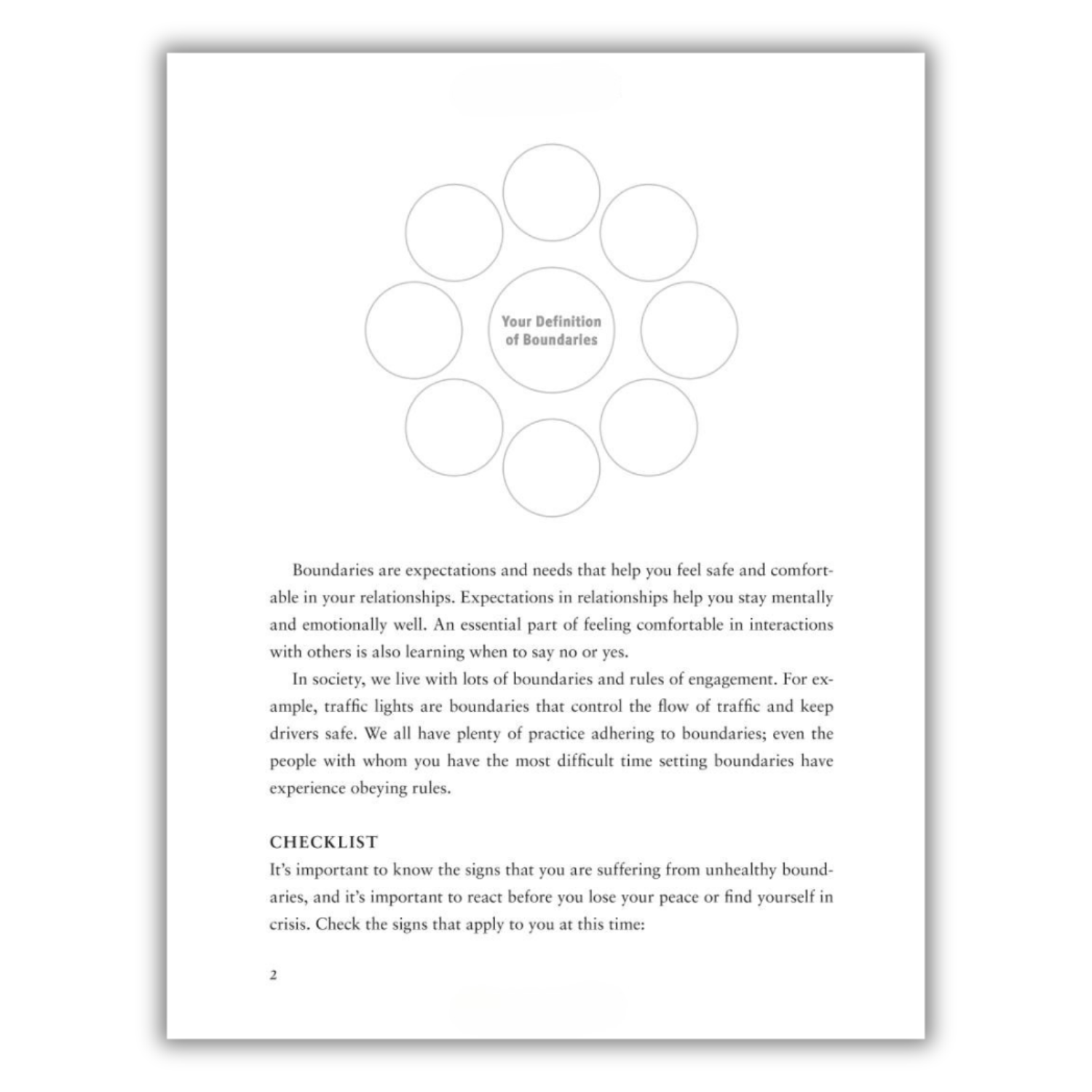 The Set Boundaries Workbook: Practical Exercises for Understanding Your Needs and Setting Healthy Limits (Spiral Bound)